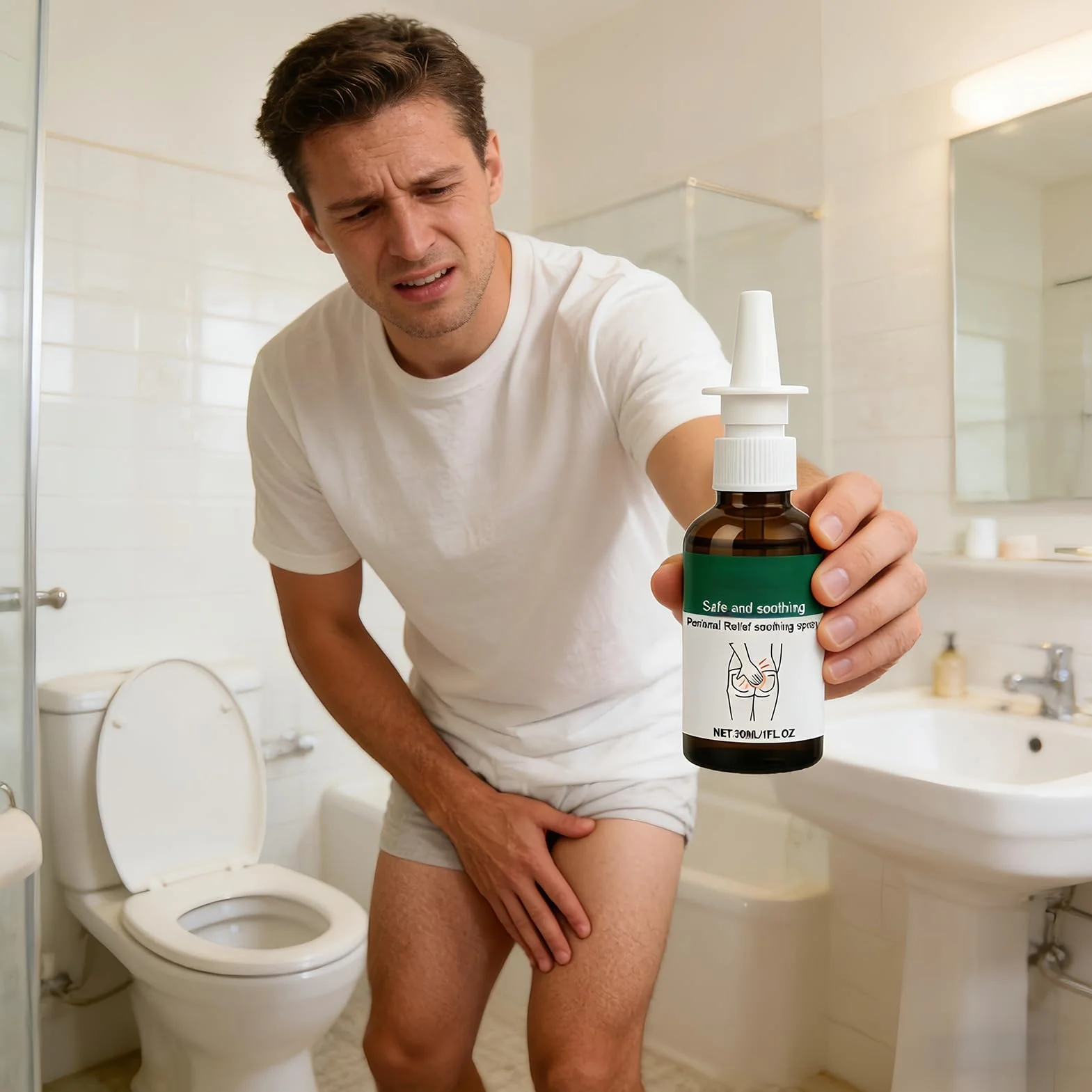 Spray De Soin Périanal - Soins De La Peau, Solution D'hygiène Liquide Naturelle À Absorption Rapide