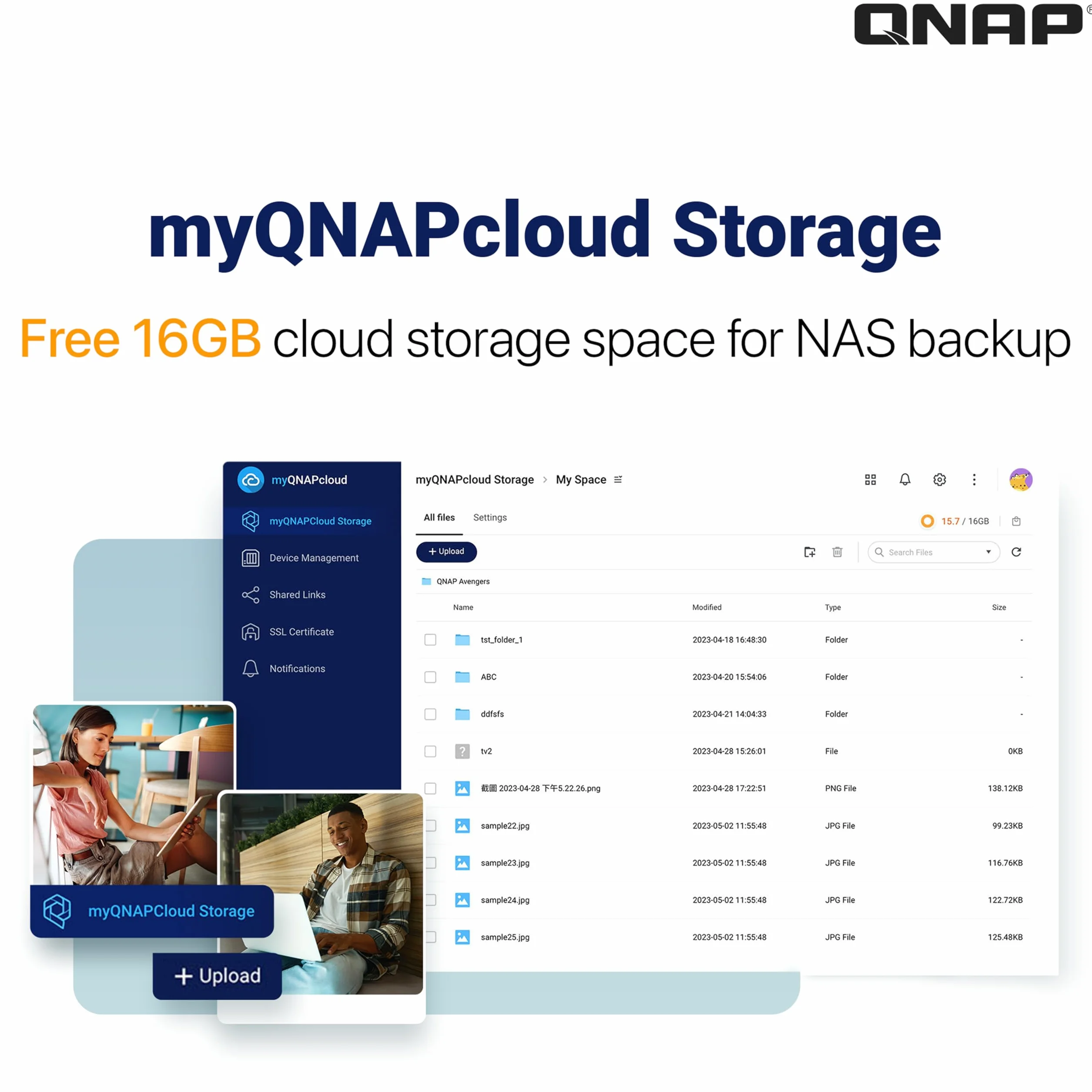 Qnap TS-216g Server NAS 2 Alloggiamenti Sata 6gb/s