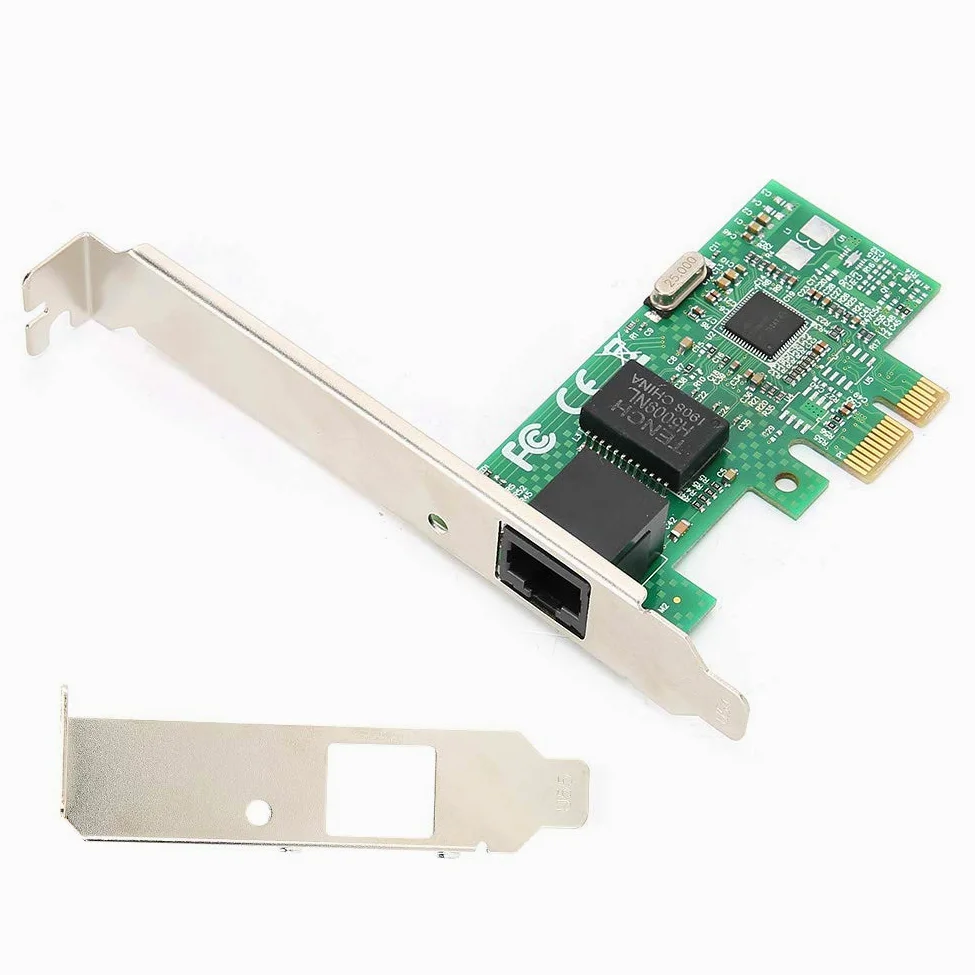 Carte réseau Gigabit pour I211, Port Unique pour routage sans Disque EsxiPXE PCI-E x1, Carte réseau Gigabit avec Support à Profil Bas, débit de données de Port 1 GbE