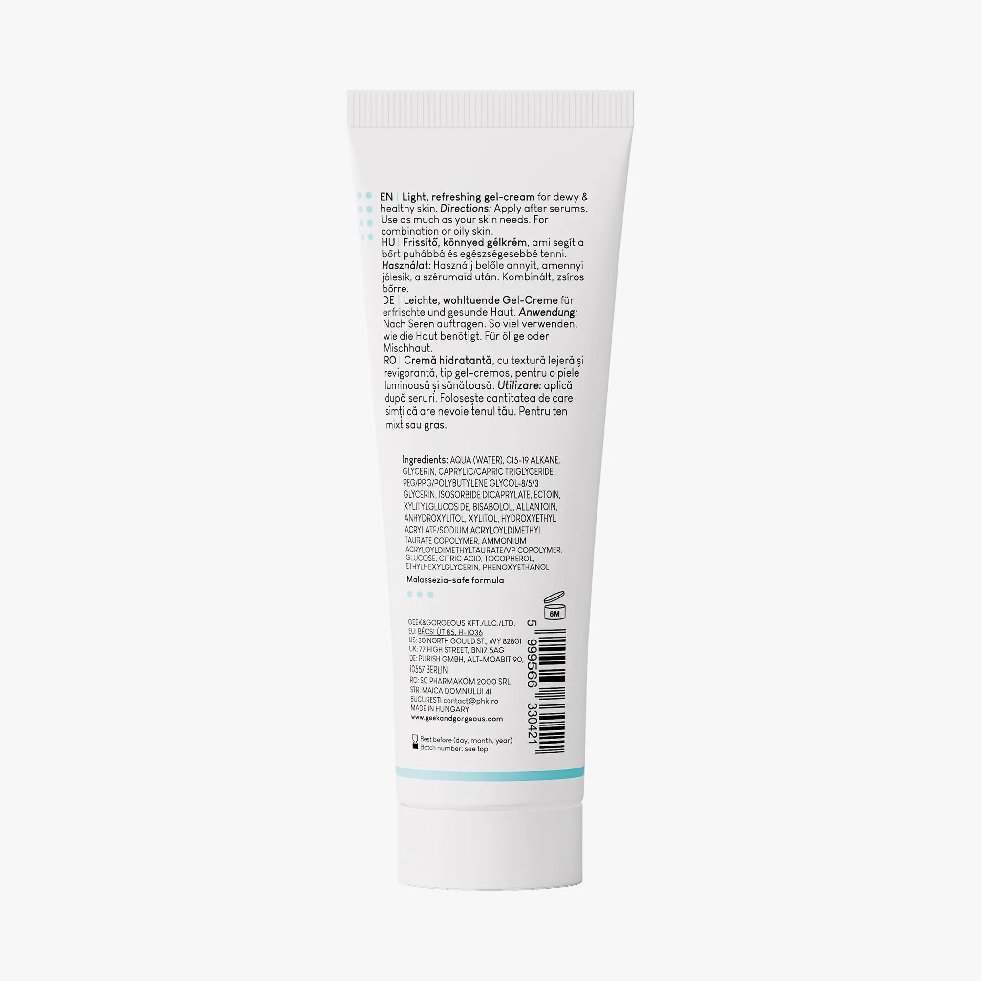 Geek & Gorgeous Hydration Station Gel-Crème Hydratant 50 ml
