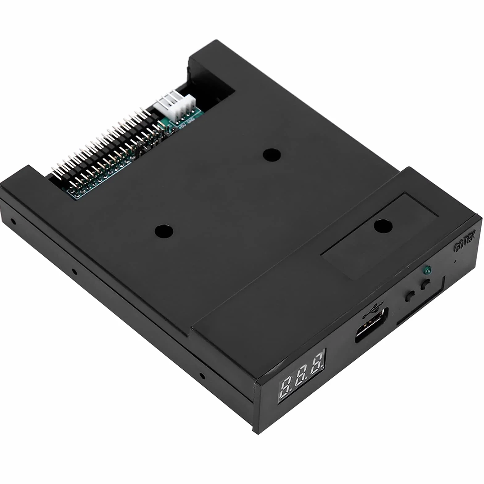 KIMISS Émulateur de Lecteur de Disquette USB pour Ordinateurs Vintage 3,5 5,25
