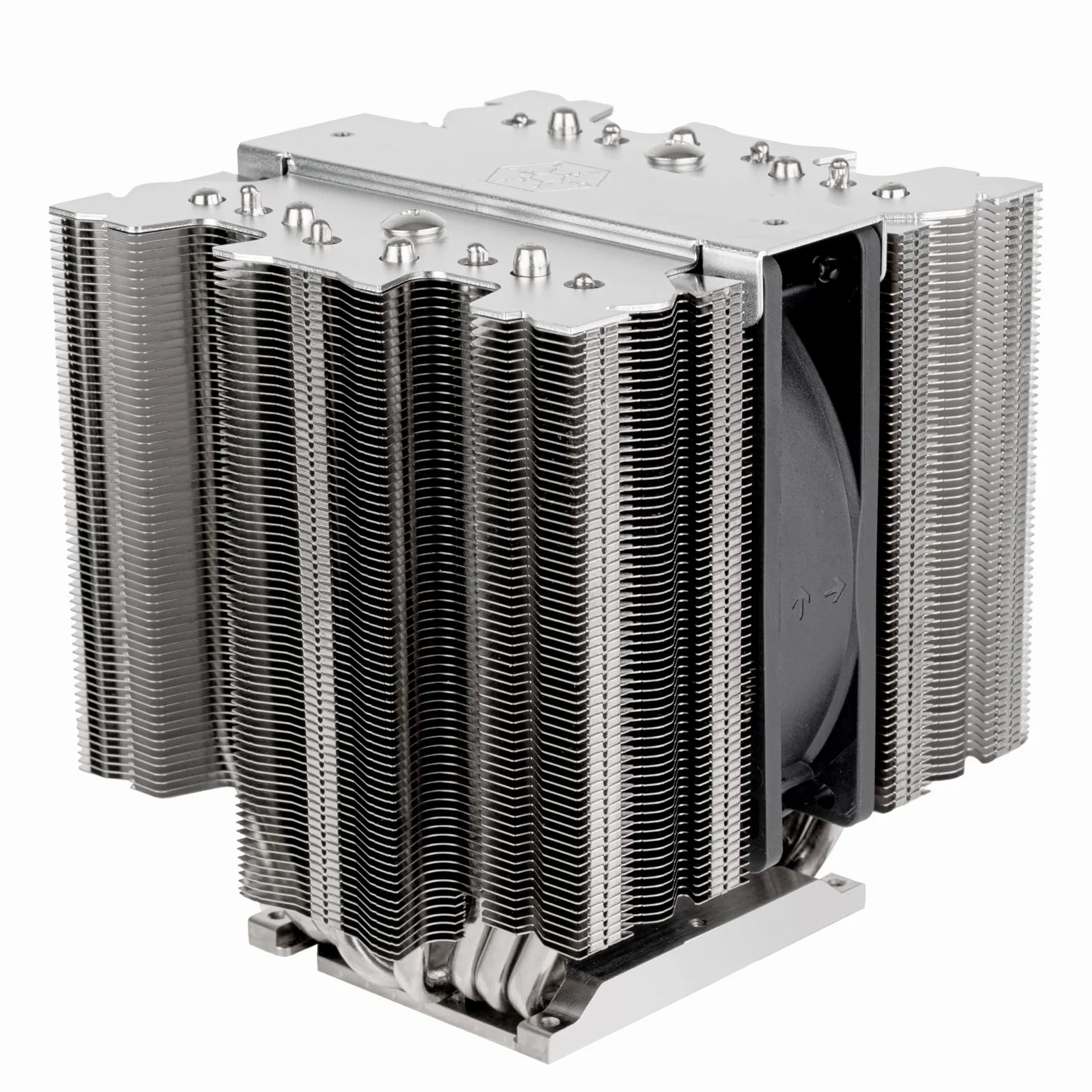SilverStone Technology SST-XED120S-WS, Refroidisseur de CPU de qualité industrielle pour facteur de forme 4U avec TDP 450W pour sockets Intel et AMD de niveau serveur