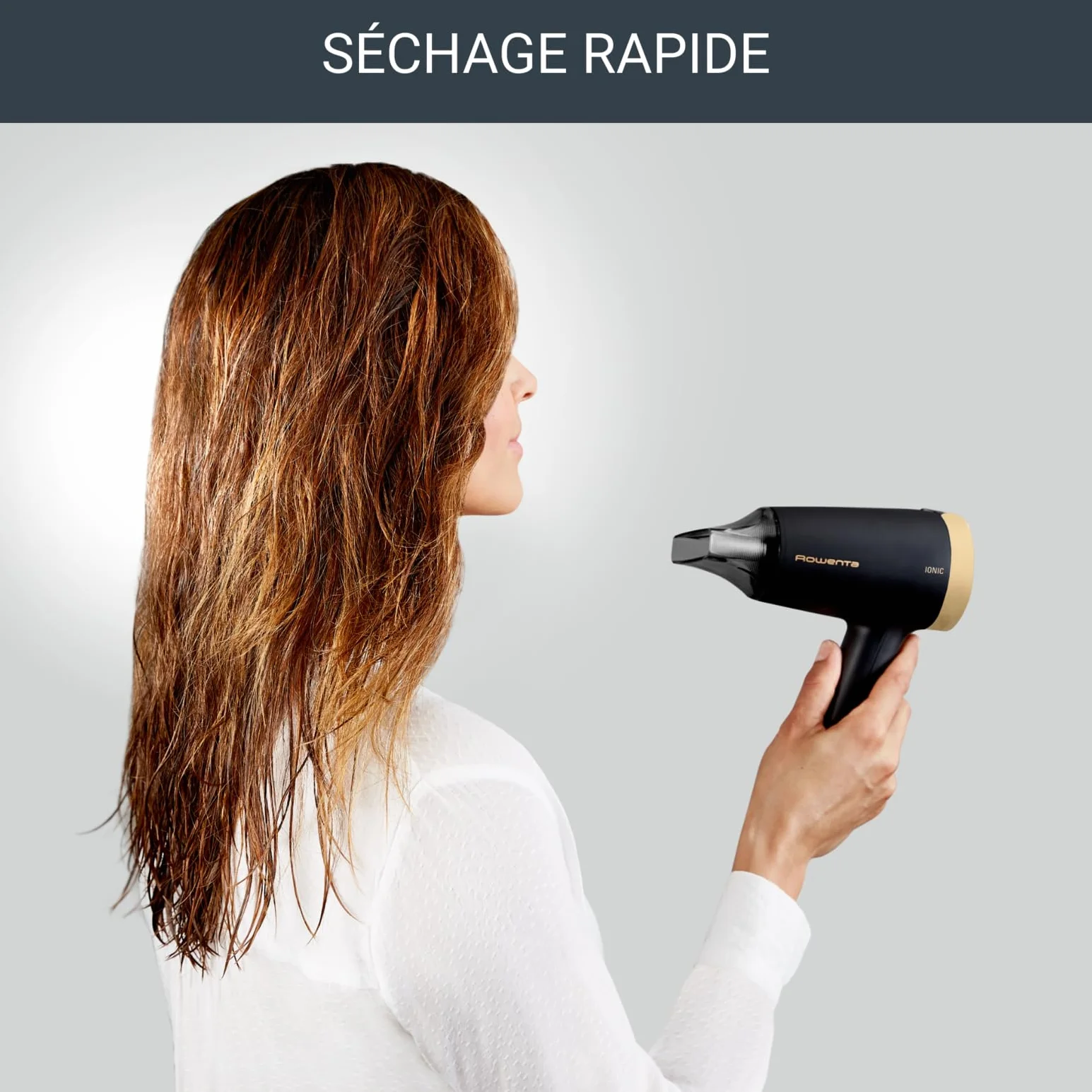 Rowenta Sèche-cheveux Express Style CV1811F0, Technologie Effiwatts, Système ionique, Compact, Léger