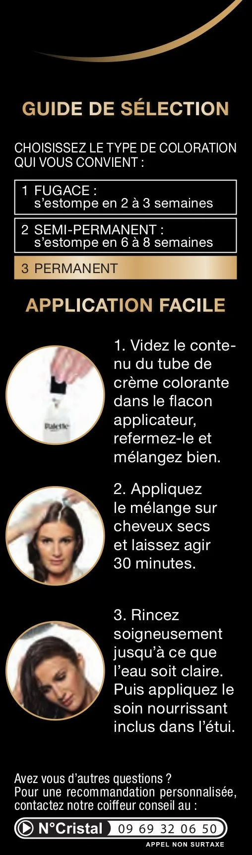 Coloration Permanente Crème Soin 7.0 Blond Foncé, Couverture 100% Cheveux Blancs, Longue Durée
