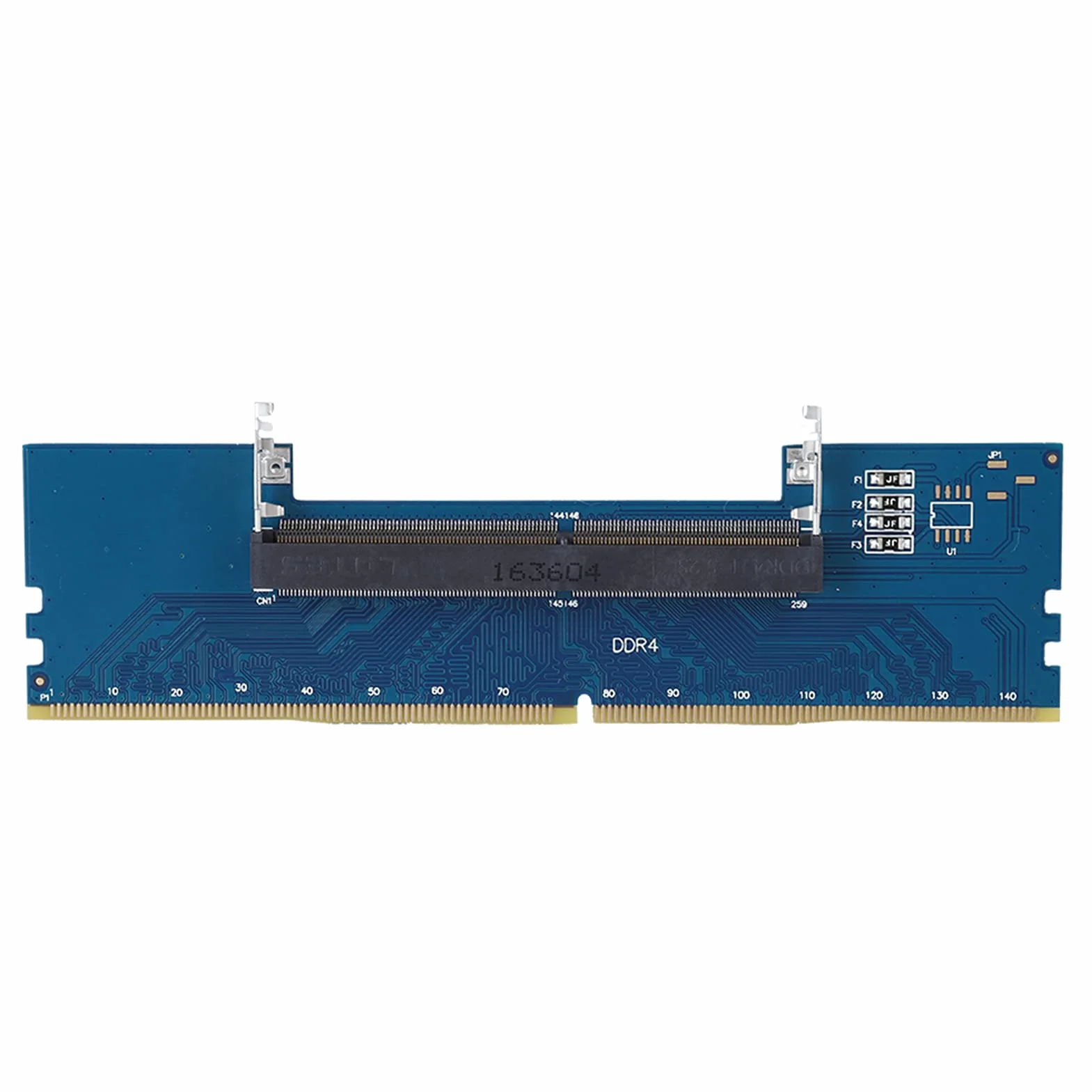 Carte Adaptateur So-DIMM vers DIMM DDR4 Ordinateur Bureau Ordinateur Portable Module Mémoire RAM
