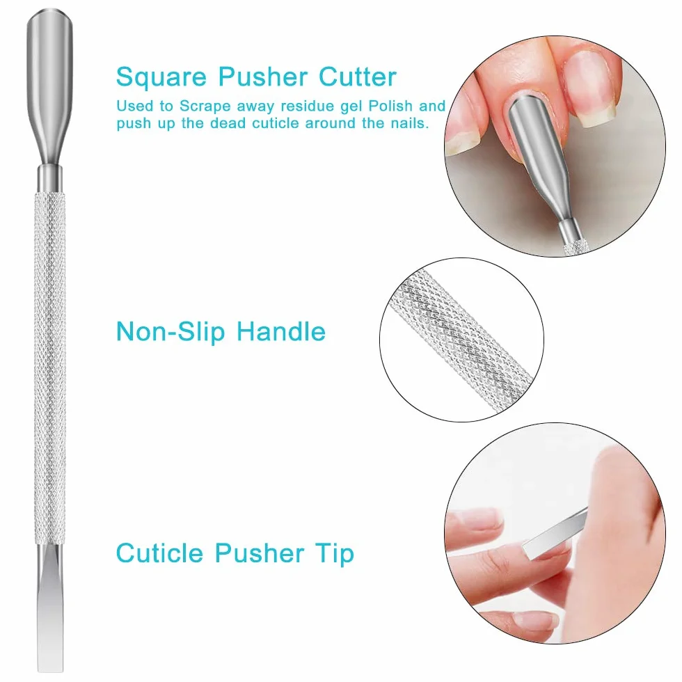 Repousse Cuticule Ongle Professionnel Metal Remover
