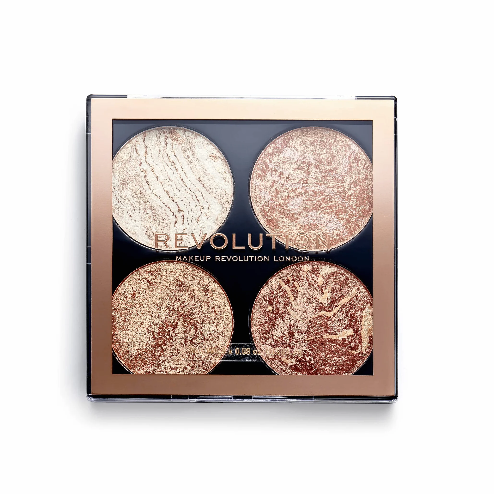 Makeup Revolution Cheek Kit Visage Palette 4 Ombres 8.8g