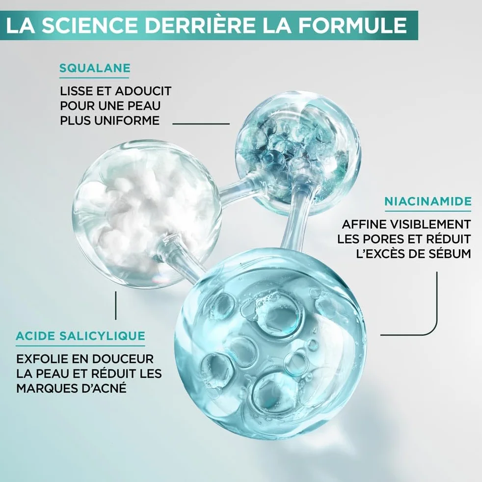 GARNIER Pure Active Soin Exfoliant Visage Niacinamide AHA Acide Salicylique 120 ml