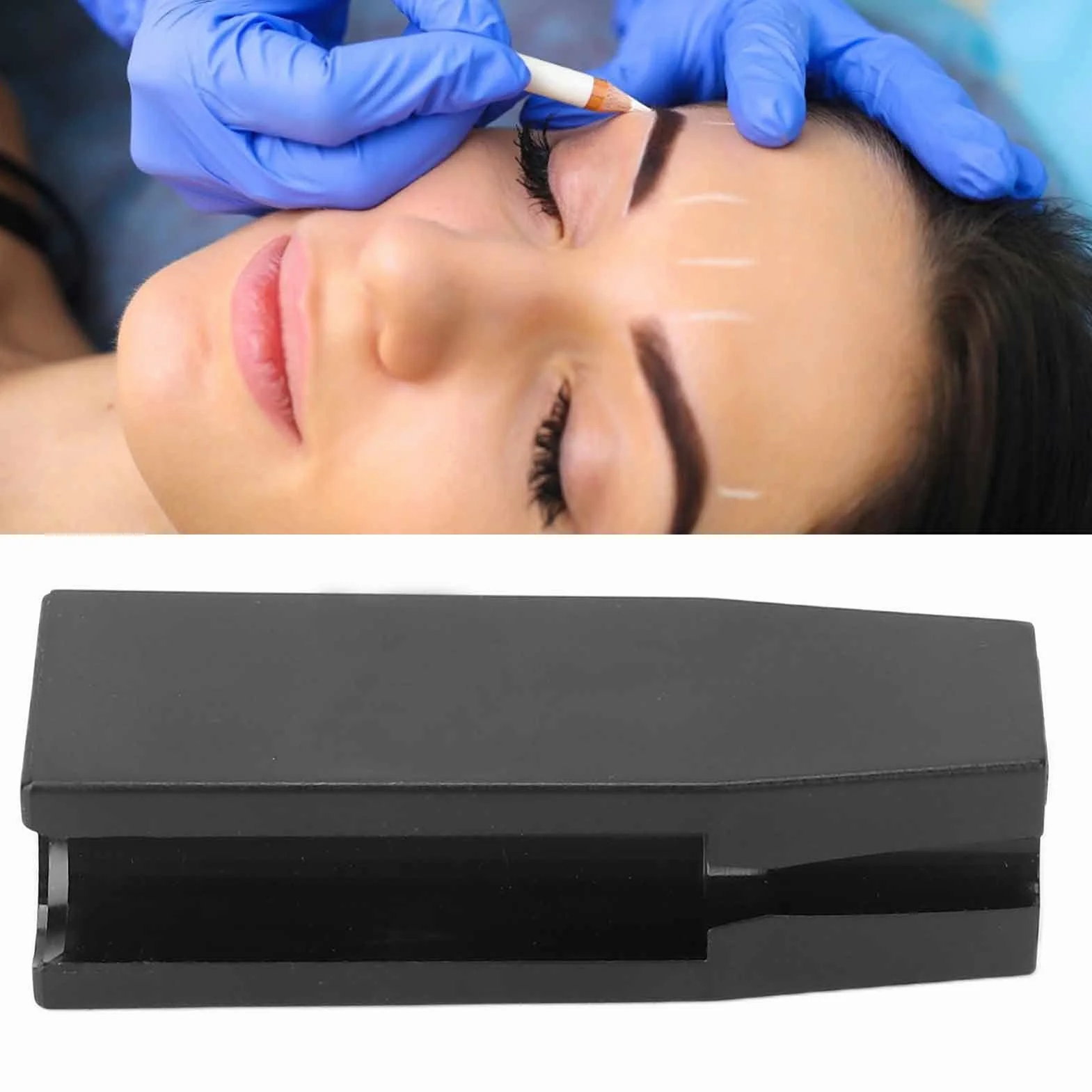 Aiguiseur de Maquillage, Outil d'Affûtage de Bec de Canard en Plastique Crayon à Sourcils Beauté Cosmétique