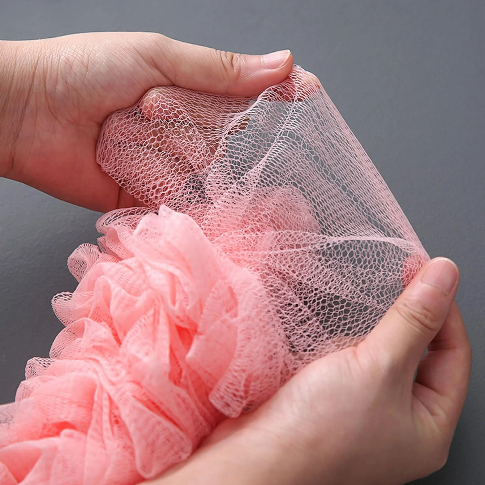 Brosse de bain à poignée longue pour exfolier et enlever, Back Brush Scrubber Shower Loofah