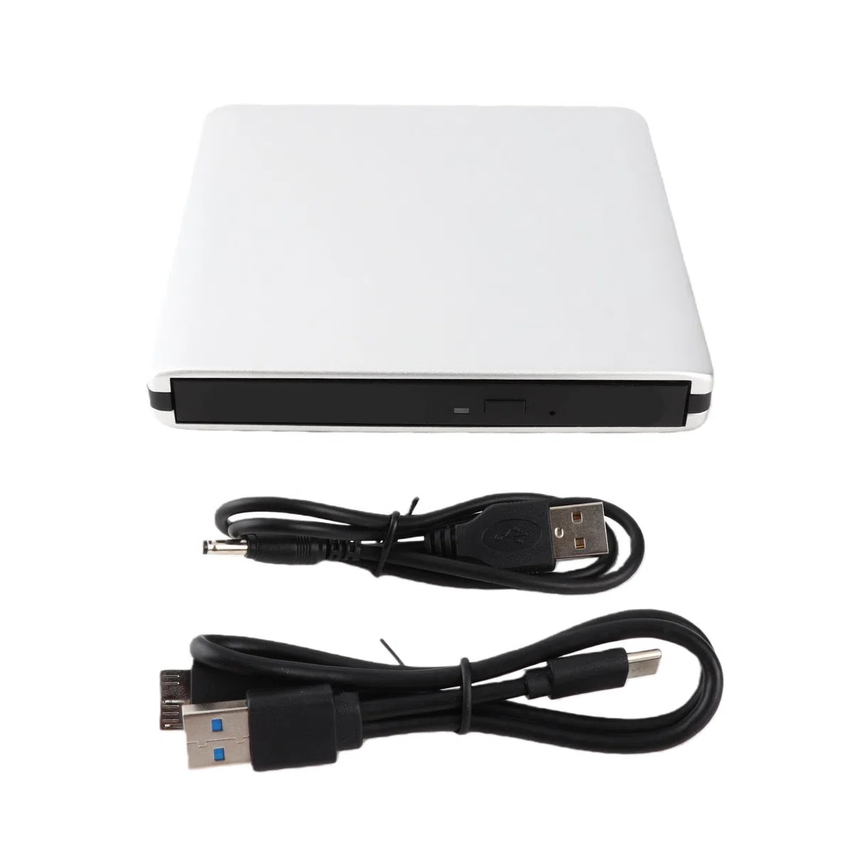 Sutinna USB 3.0 Blu-Ray PC Portable Lecteur Optique Externe, DVD CD BD Writer Recorder Slim Portable Driver Mobile Alliage d'aluminium PC Graveur DVD Externe CD Driver