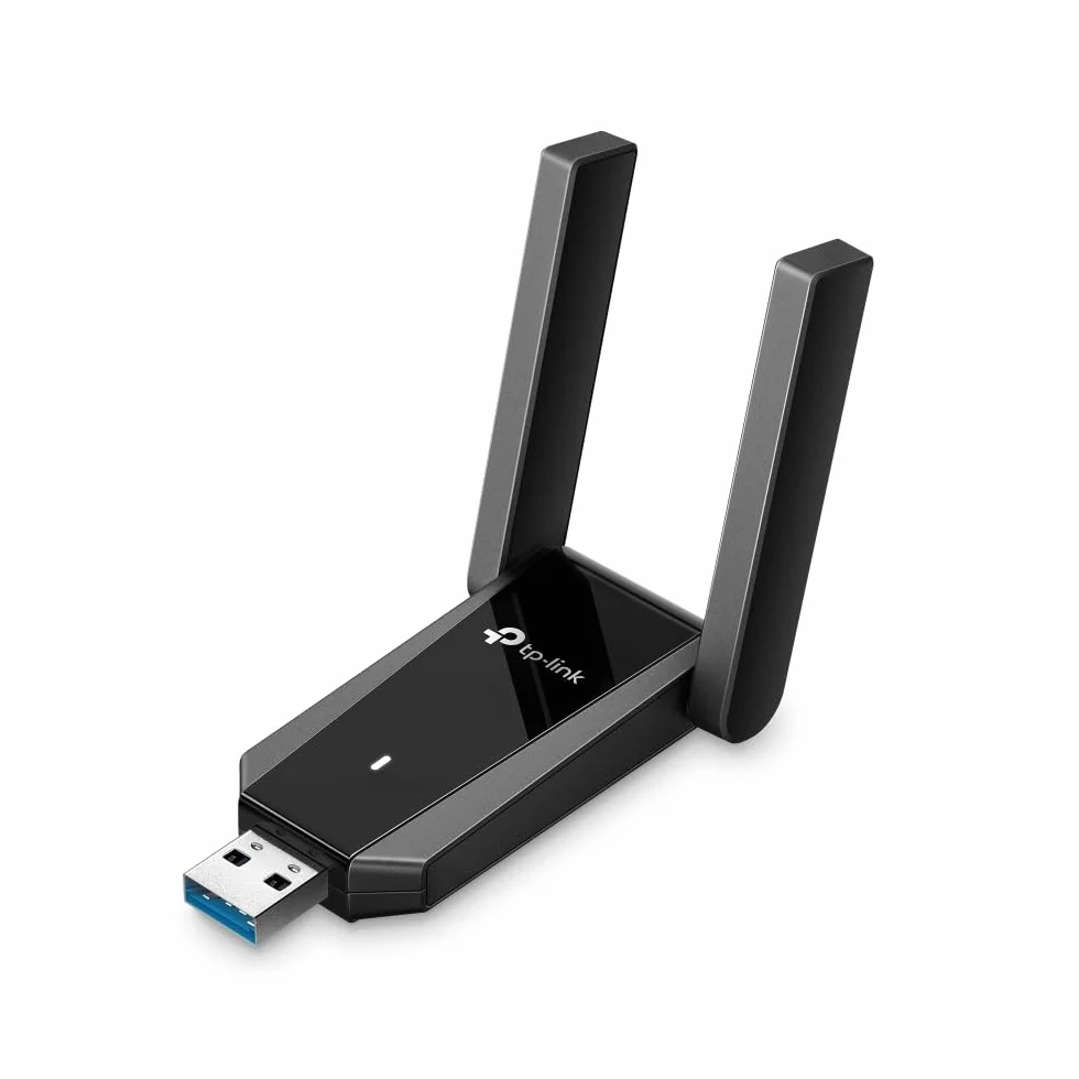 TP-Link Archer TX30U Plus AX1800 Dongle WiFi USB pour PC, 6 adaptateurs WiFi Double Bande pour PC avec 2 antennes réglables, 3.0, MU-MIMO et OFDMA, sécurité de cryptage, Plug and Play