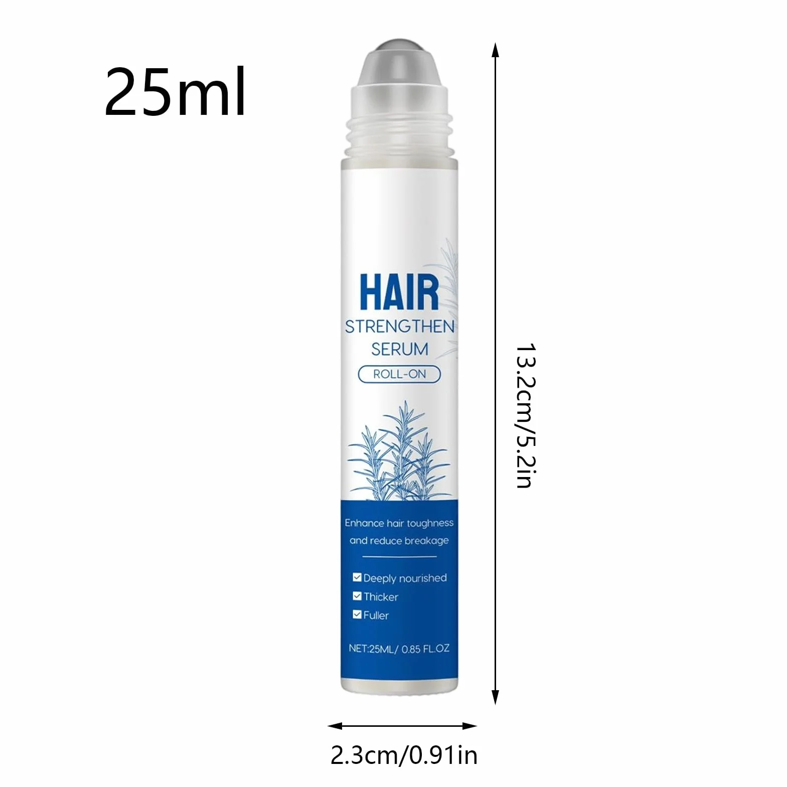 Sérum de croissance des cheveux 25 ml Stylo nourrissant Solution rouleau soin cuir chevelu
