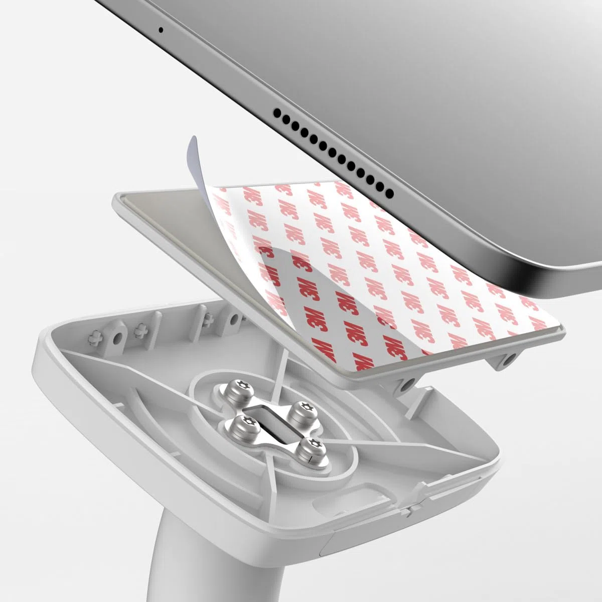 Bouncepad Core Desk – Support de Tablette antivol Compatible avec iPad et Autres tablettes (Noir)