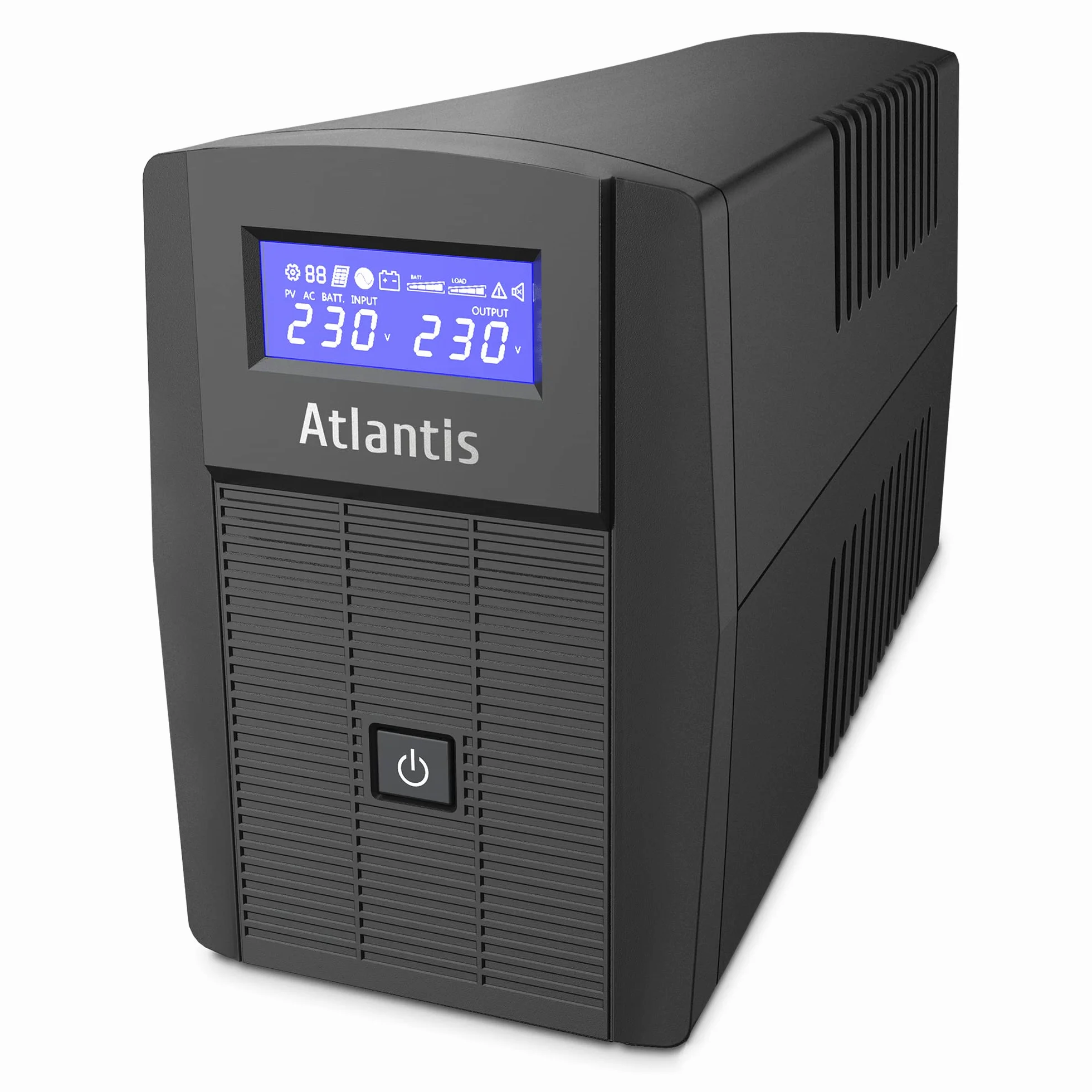 Atlantis onduleur 800VA/480W, Onde sinusoïdale Pure
