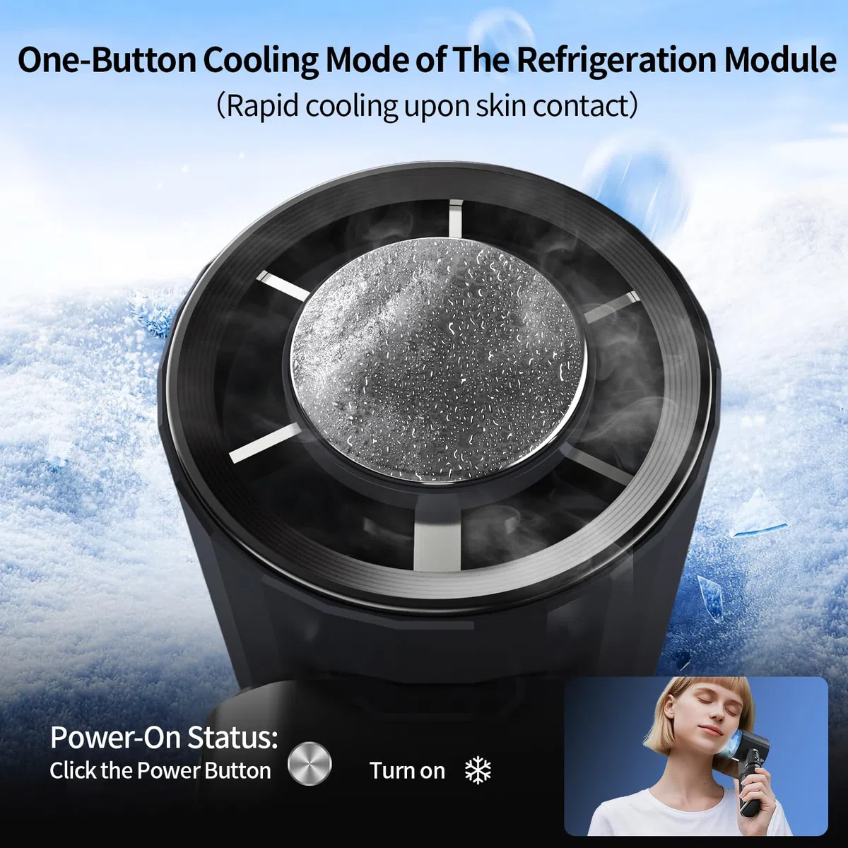 yAyusi Ventilateur Turbine Portable à Main, 9000 mAh Multifonction Ventilateur Refroidissement Rapide et Fonction Charge, 100 Vitesses, Câble Type-C Intégré et Écran LED, Idéal pour Voyage et Bureau
