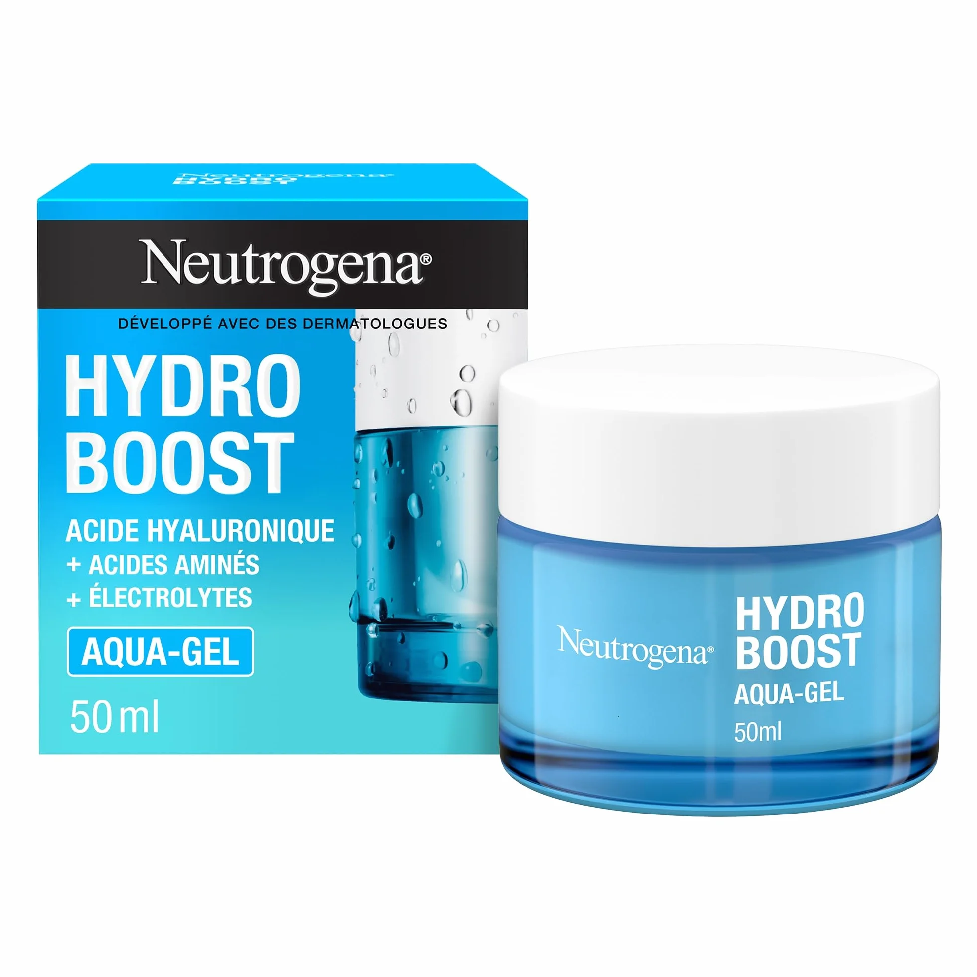 Neutrogena Hydro Boost Aqua-Gel Crème hydratante acide hyaluronique 50 ml