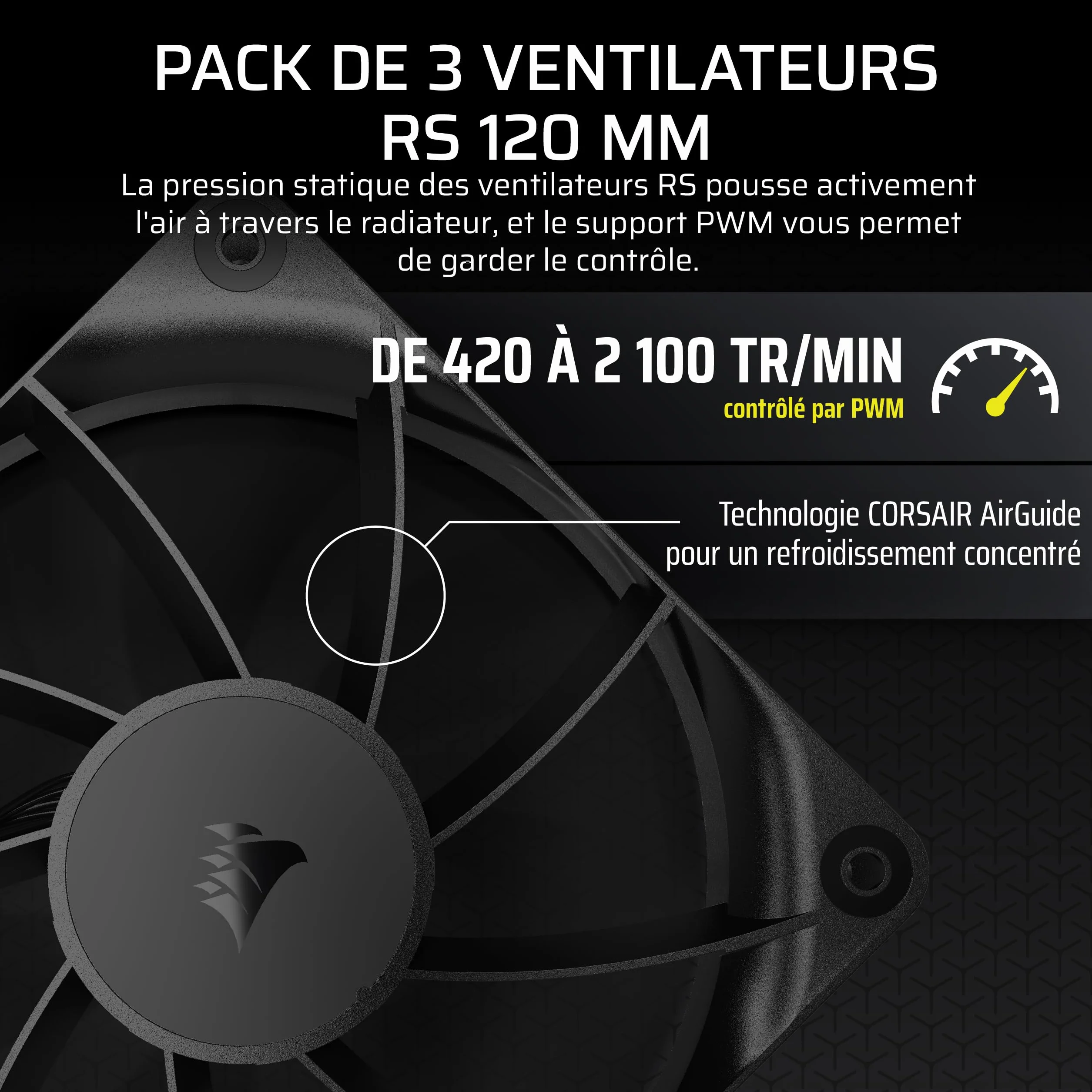 CORSAIR NAUTILUS 360 RS LCD AIO CPU Cooler Noir – Ecran LCD IPS 5.3cm, Radiateur 360mm, Intel LGA 1851/1700, AMD AM5/AM4