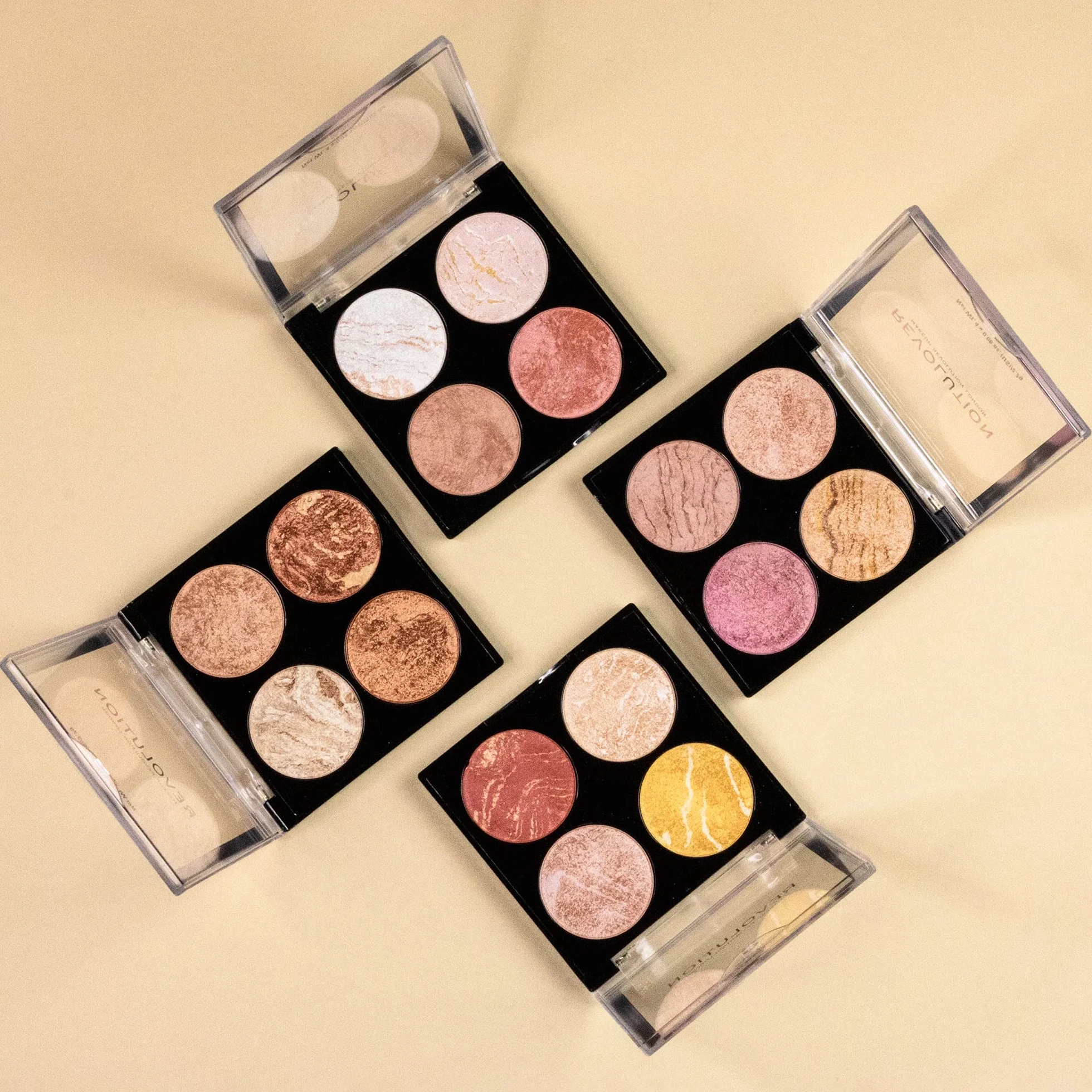 Makeup Revolution Cheek Kit Visage Palette 4 Ombres 8.8g