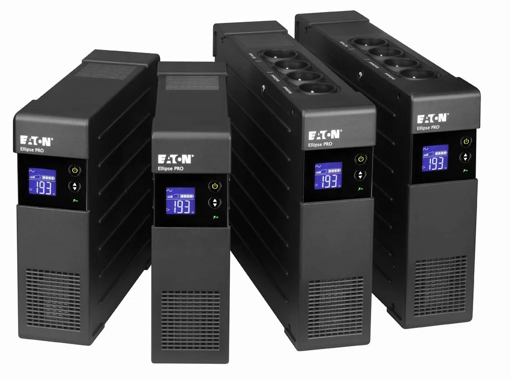 Eaton Ellipse Pro 650 FR Onduleur Line Interactive UPS 650VA AVR USB Noir ELP650FR