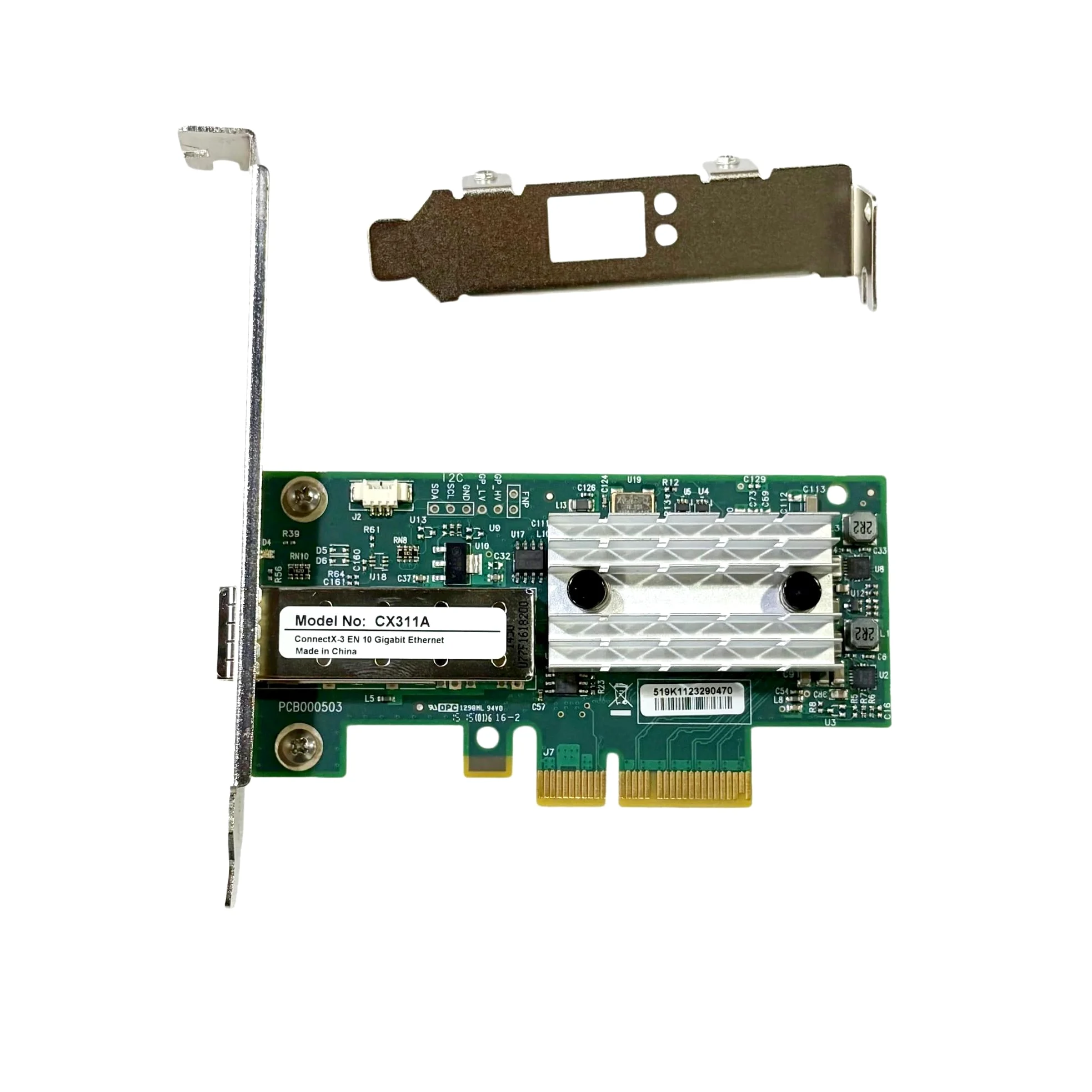 MCX311A-XCAT ConnectX-3EN Adaptateur réseau Ethernet Mellanox 10 Gigabit PCI Express x4 SFP+