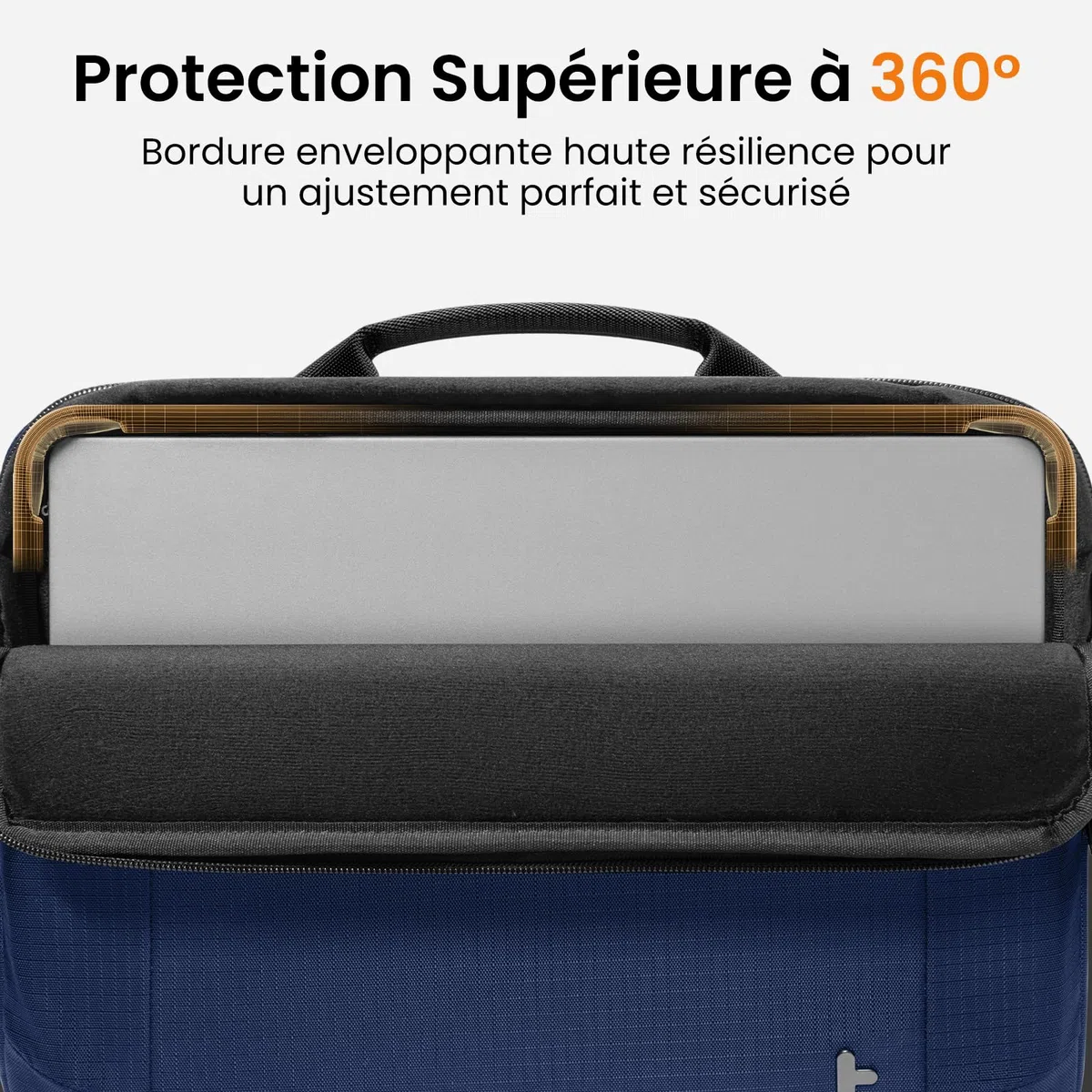 tomtoc Housse Légère pour 13 Pouces MacBook Air M5/M4 & MacBook Neo
