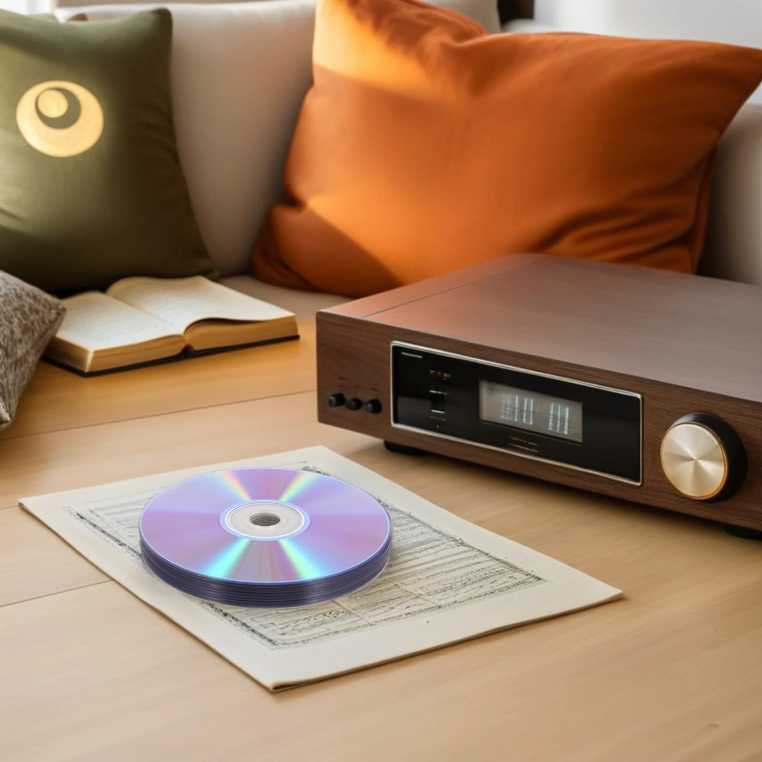 UKCOCO 10 Disques DVD-R Vierges Haute Capacité pour Stockage Vidéo