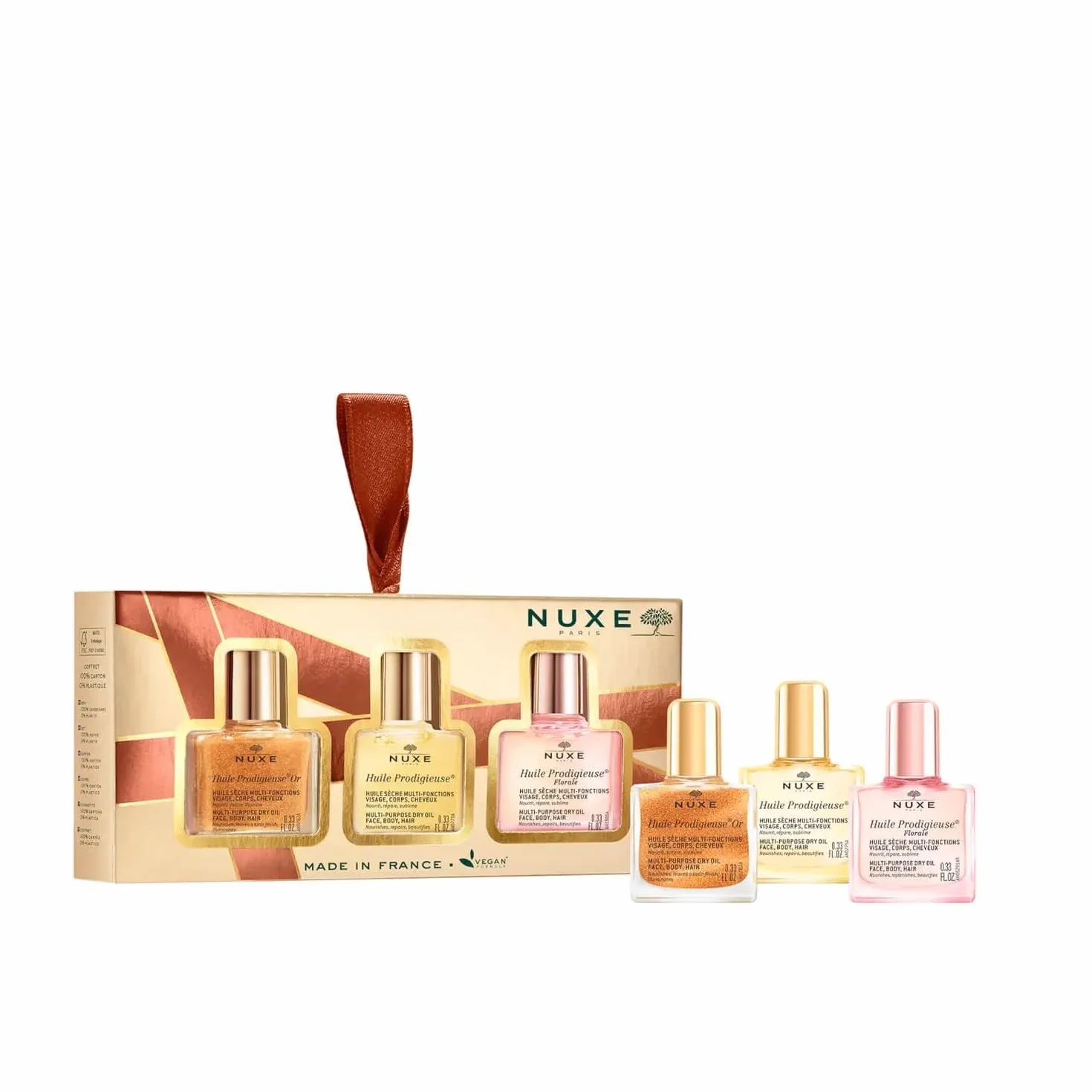 NUXE Coffret Mini Huile Prodigieuse 10Ml 2023