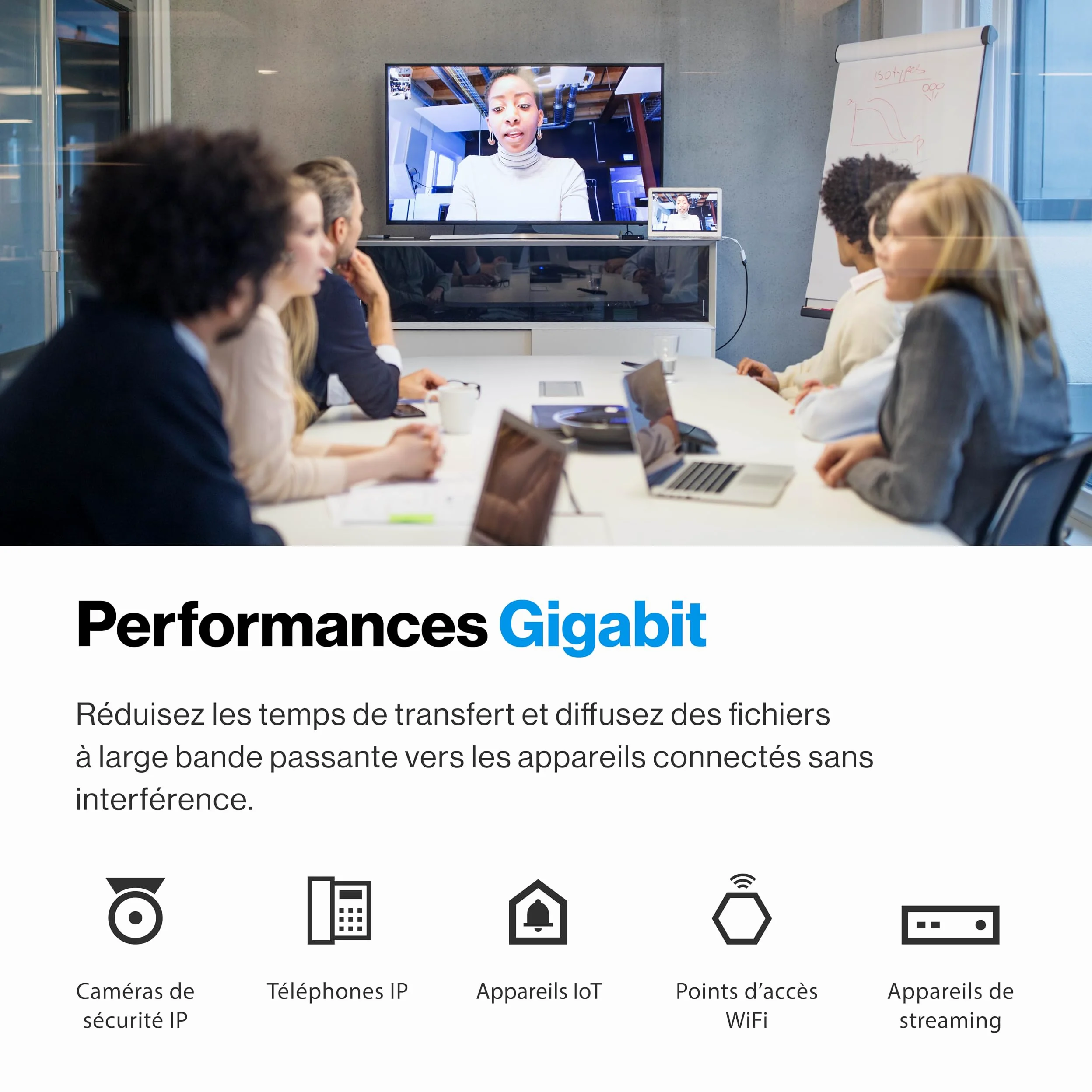 Switch PoE+ Gigabit 5 ports non manageable Linksys | Ethernet écoénergétique | Contrôle de flux Full-Duplex | Idéal pour les petites entreprises et les bureaux à domicile | Conception sans ventilateur