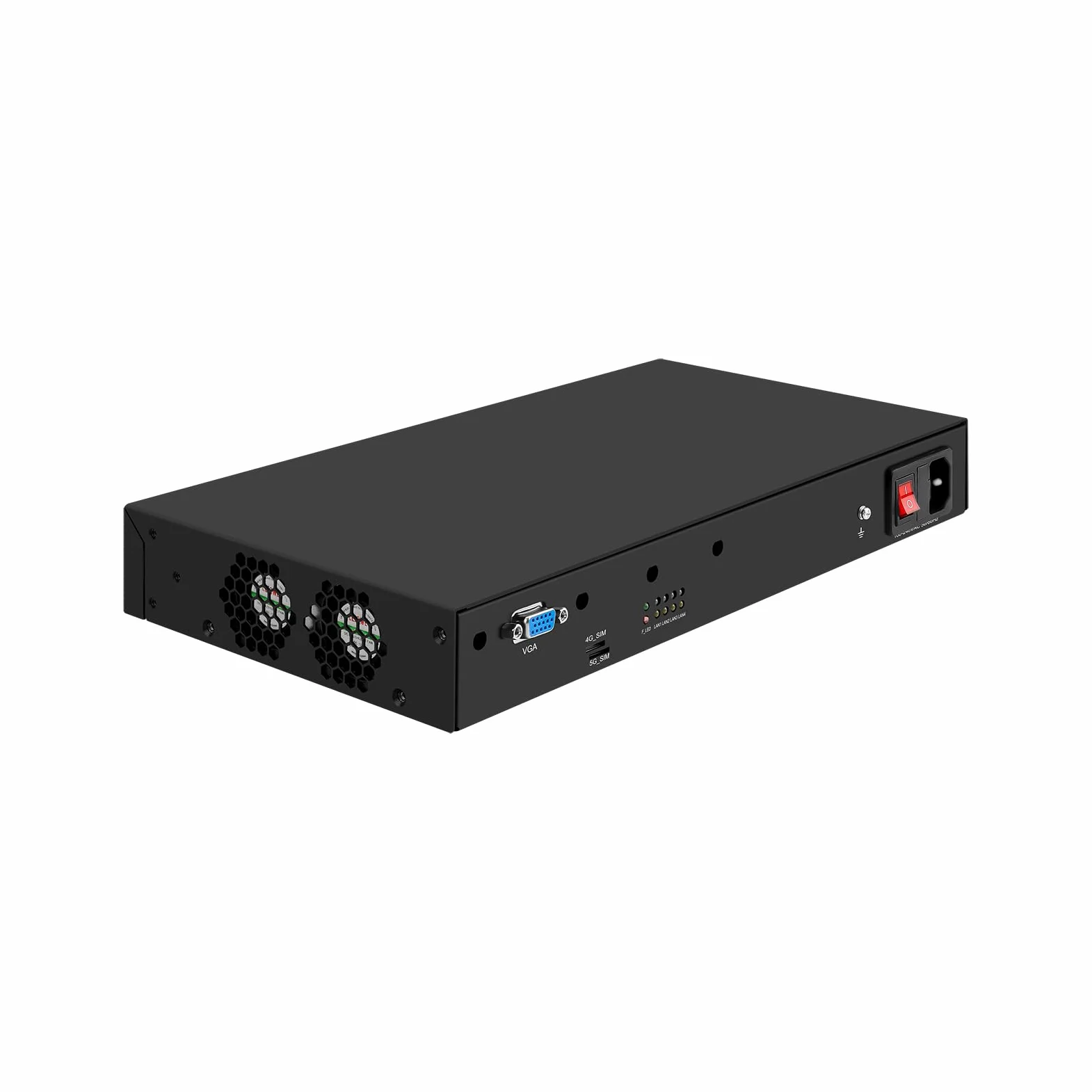 Firewall Hardware 13 inch Appliance, PFSense, Mikrotik, OPNsense, VPN, Router PC, N150, RJ72, 4 x 1GbE LAN, Console, HDMI, VGA, Dual SIM Slot, TPM2.0, 32G RAM, 512G SSD