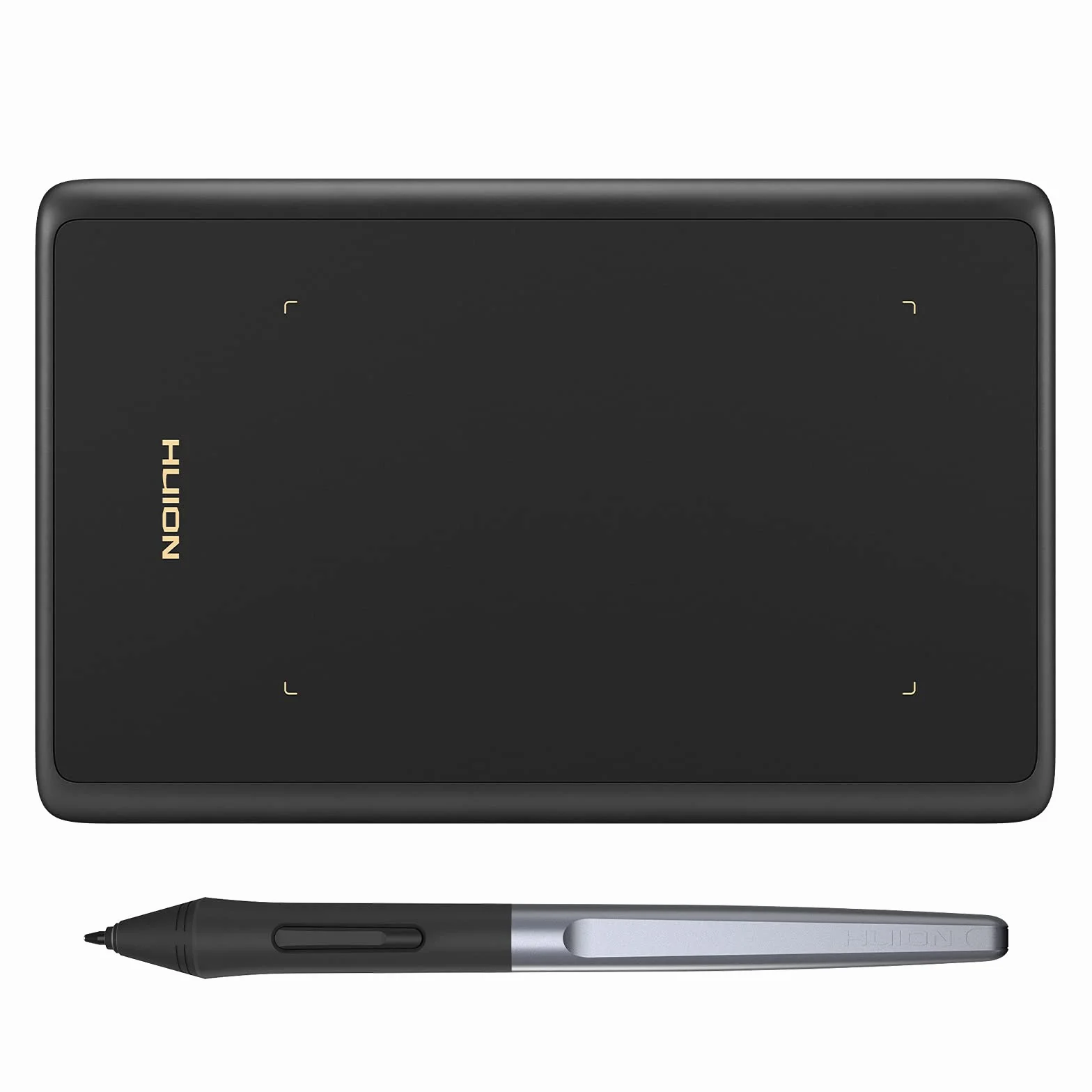 HUION H420X Tablette de dessin graphique 8192 niveaux de pression Stylet sans batterie 4,2 x 6,6 cm