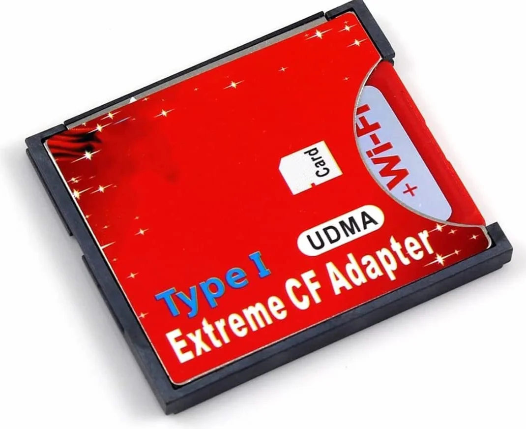 Adaptateur Carte SD vers CF Compact Flash Type I Lecteur Convertisseur SDHC SDXC