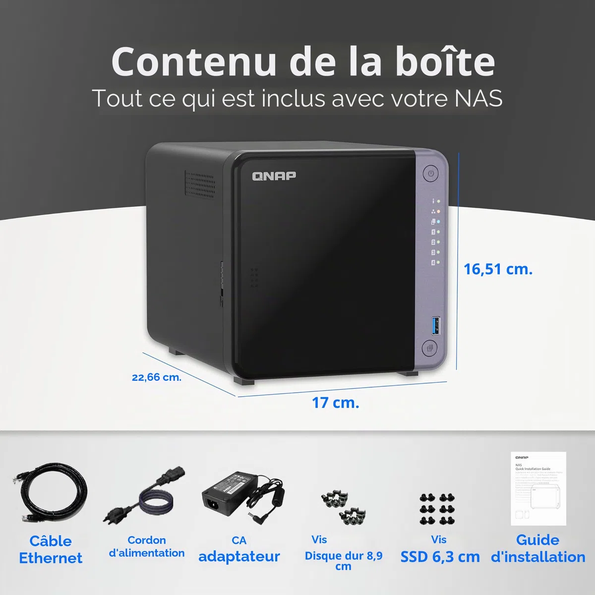 Qnap TS-432X-4g, Nas, Tower, Alpine, Alpine AL-524, 4gb, Ddr4
