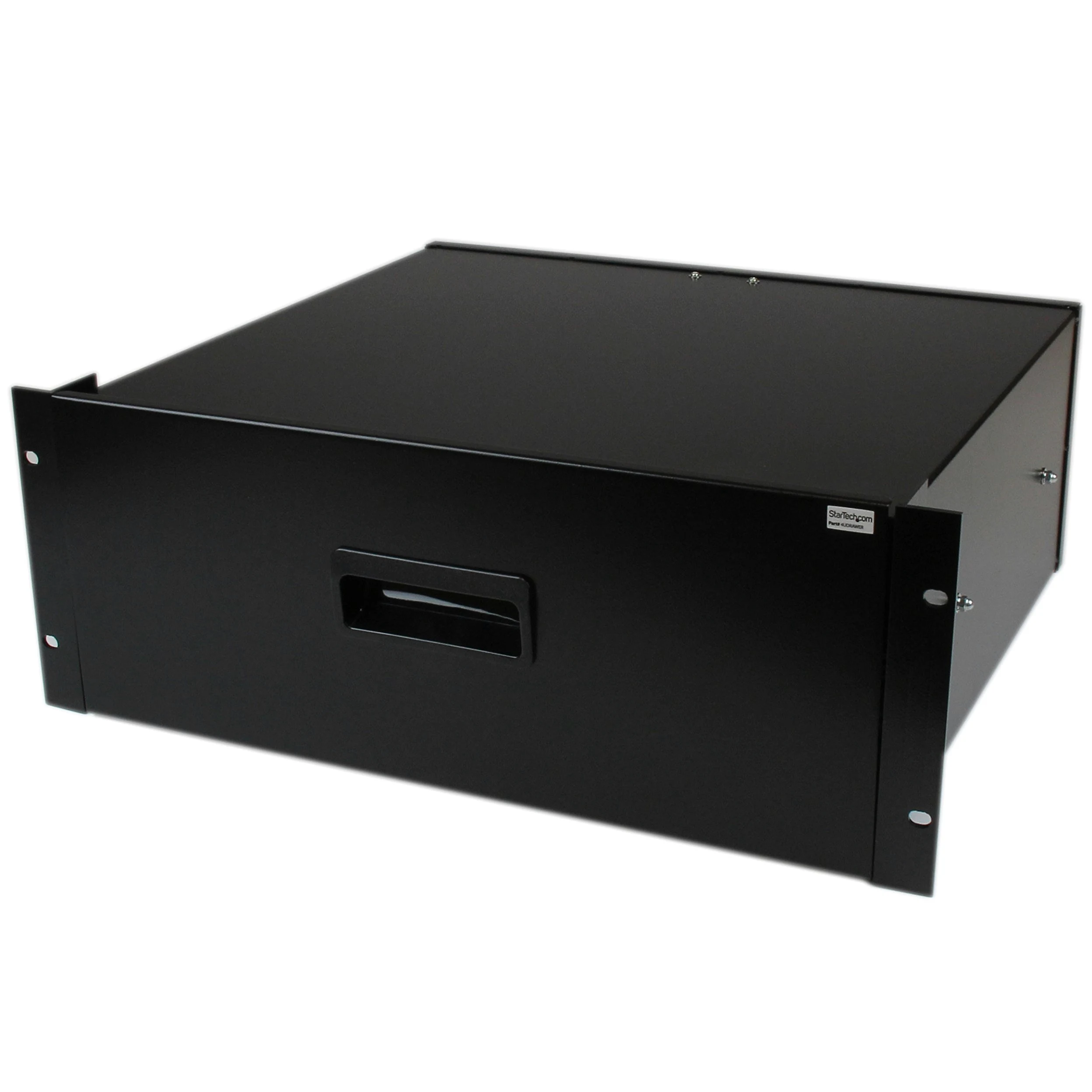 StarTech Tiroir de Montage en Rack 4U en Acier 19", 25kg (4UDRAWER) | Tiroir de stockage, Armoire AV/serveur/réseau, Robuste