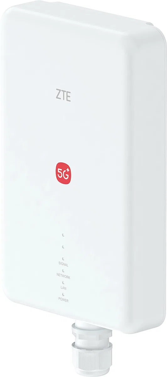 ZTE Routeur extérieur G51F, 5G, jusqu'à 4,29 Gbit/s, 2,5 GbE, IP65
