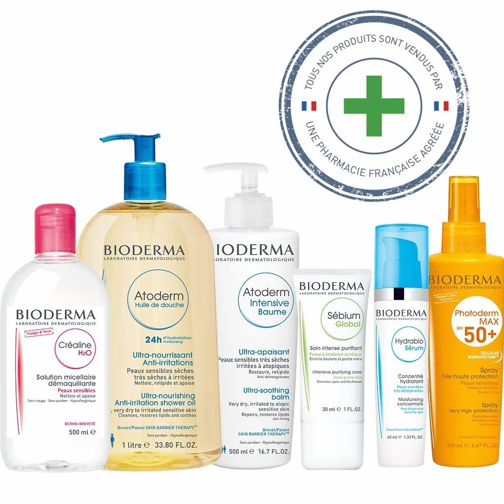 Bioderma Sébium H2O Solution Micellaire 2 x 500 ml