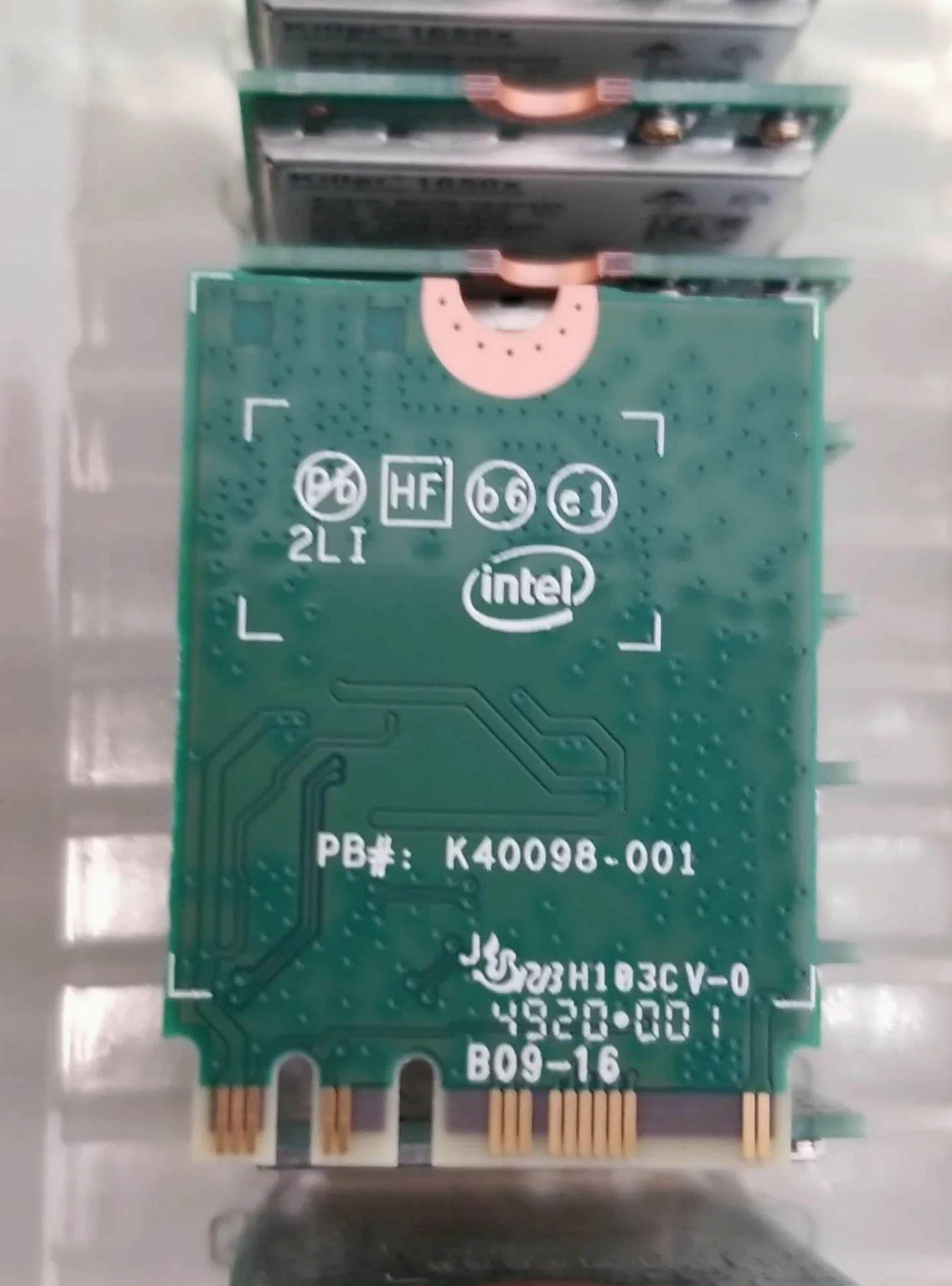 Intel Killer Wi-FI 6 AX1650x AX200 M.2 2230 Bluetooth 5.2 Carte WiFi (lot Unique)