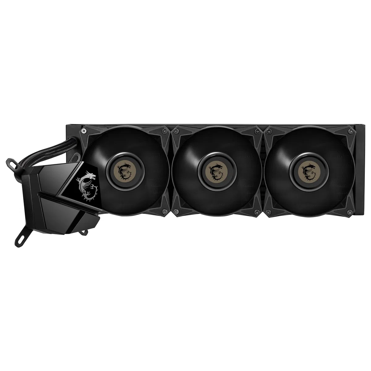 MSI MAG CORELIQUID P360 Kit Watercooling CPU, Pompe de Radiateur Intégrée, Disposition Split-flow, Tuyaux Anti-Évaporation, Montage Facile, Compatible AMD & Intel