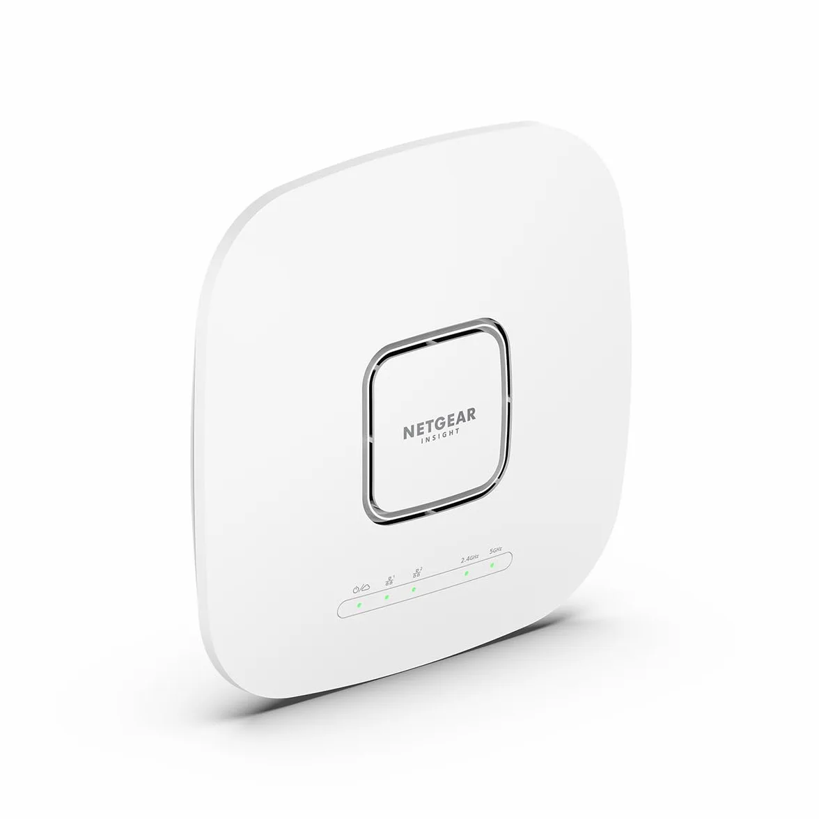 NETGEAR Points d'accès WiFi 6 PoE+ (WAX628) - WiFi 6 Tri Bandes AX5400, Borne WiFi 6, Port Ethernet 2,5 G, 802.11ax, MU-MIMO, Gestion à Distance Via Insight 4 ans, PoE+ Adaptateur Secteur en Option