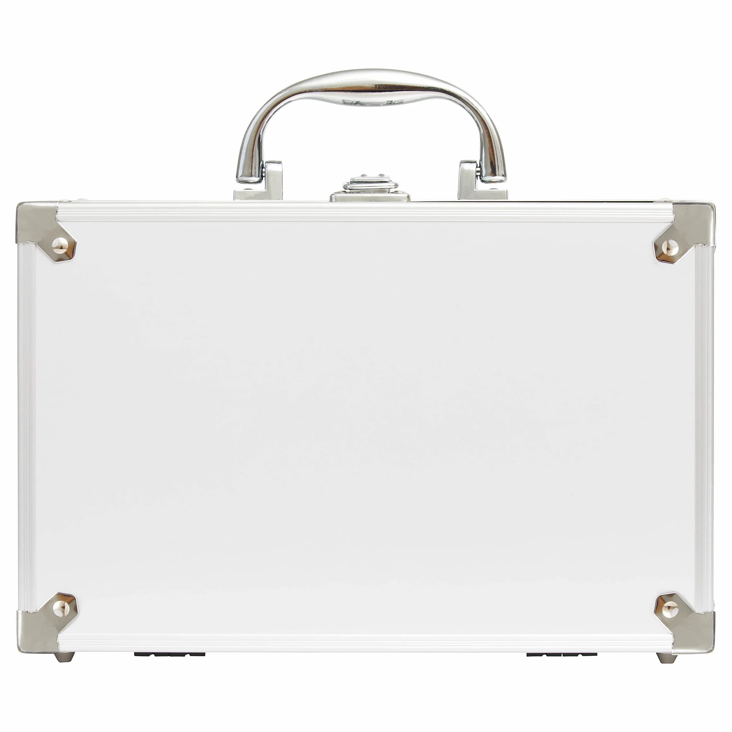 Coffret Maquillage Femme Bon Voyage avec Rouge à Lèvres, Ombres, Blush, Vernis, Miroir, Mallette Métallique Portable