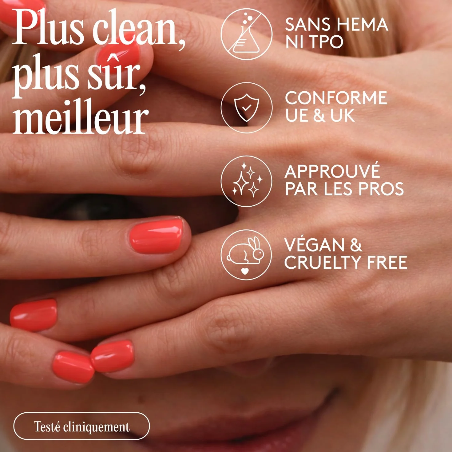 Mylee Vernis à Ongles Gel Semipermanent 8ml Summer Sunset UV LED Nail Art Manucure Pédicure Durable