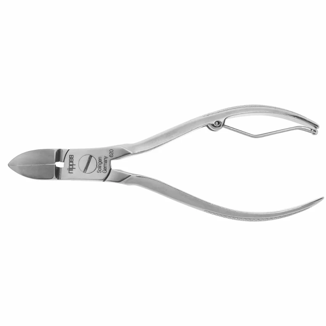 Nippes Solingen Pince à pédicure en acier inoxydable nickelé 13 cm