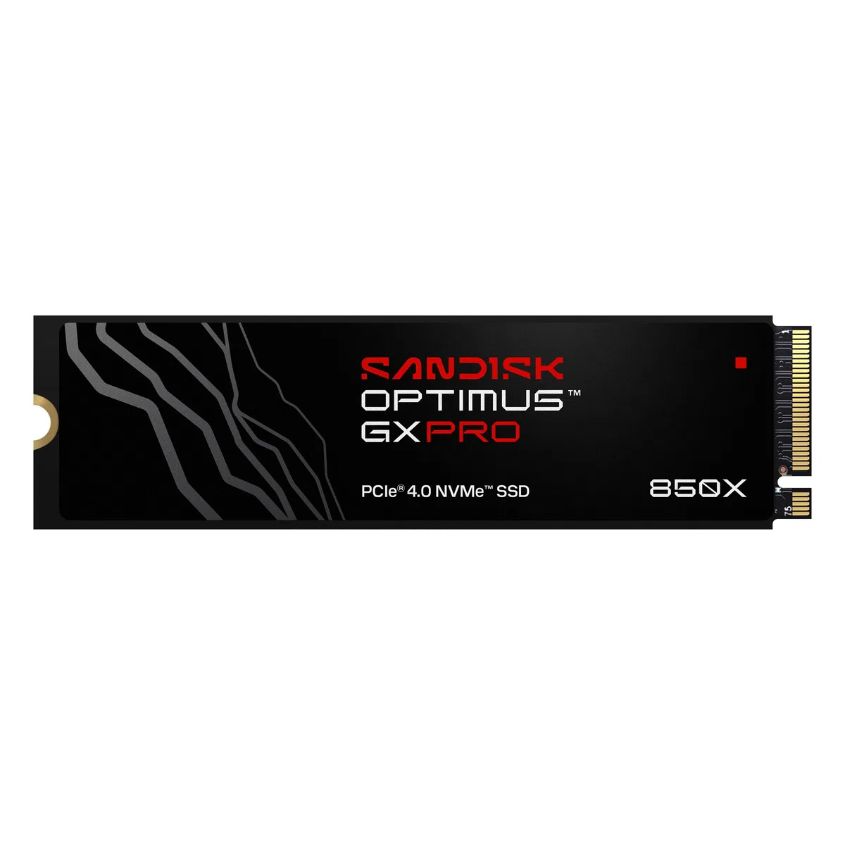 SANDISK Optimus GX Pro 850X NVMe SSD 1 to (Jusqu’à 7 300/6 300 Mo/s Vitesses de Lecture/écriture séquentielles, M.2 2280, PCIe 4.0) Extension de Stockage pour Le Jeu