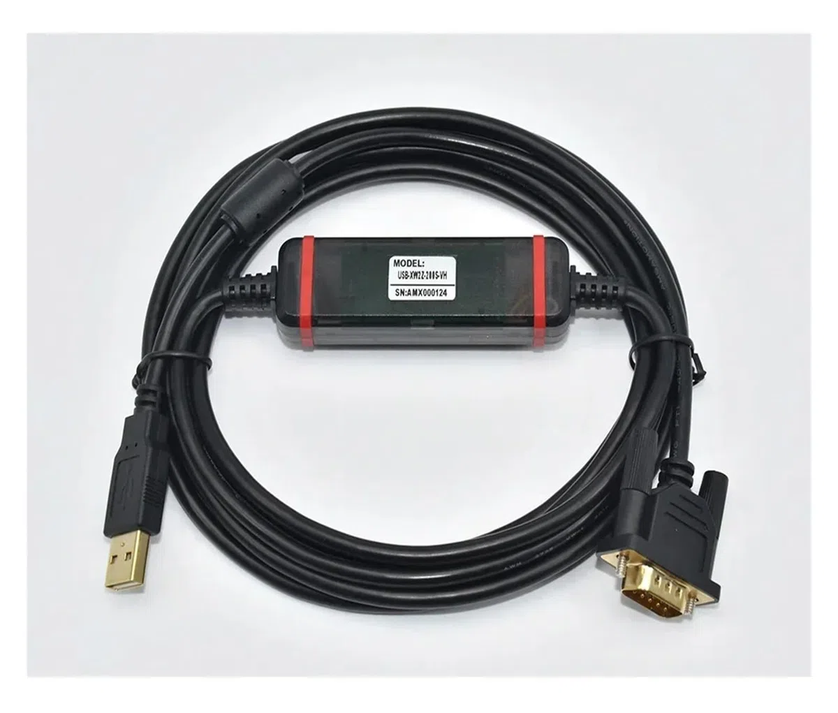 câble de programmation Puce FTDI haute vitesse USB-XW2Z-200S-VH adaptée au câble de programmation PLC série CQM1H/CPM2C/CS
