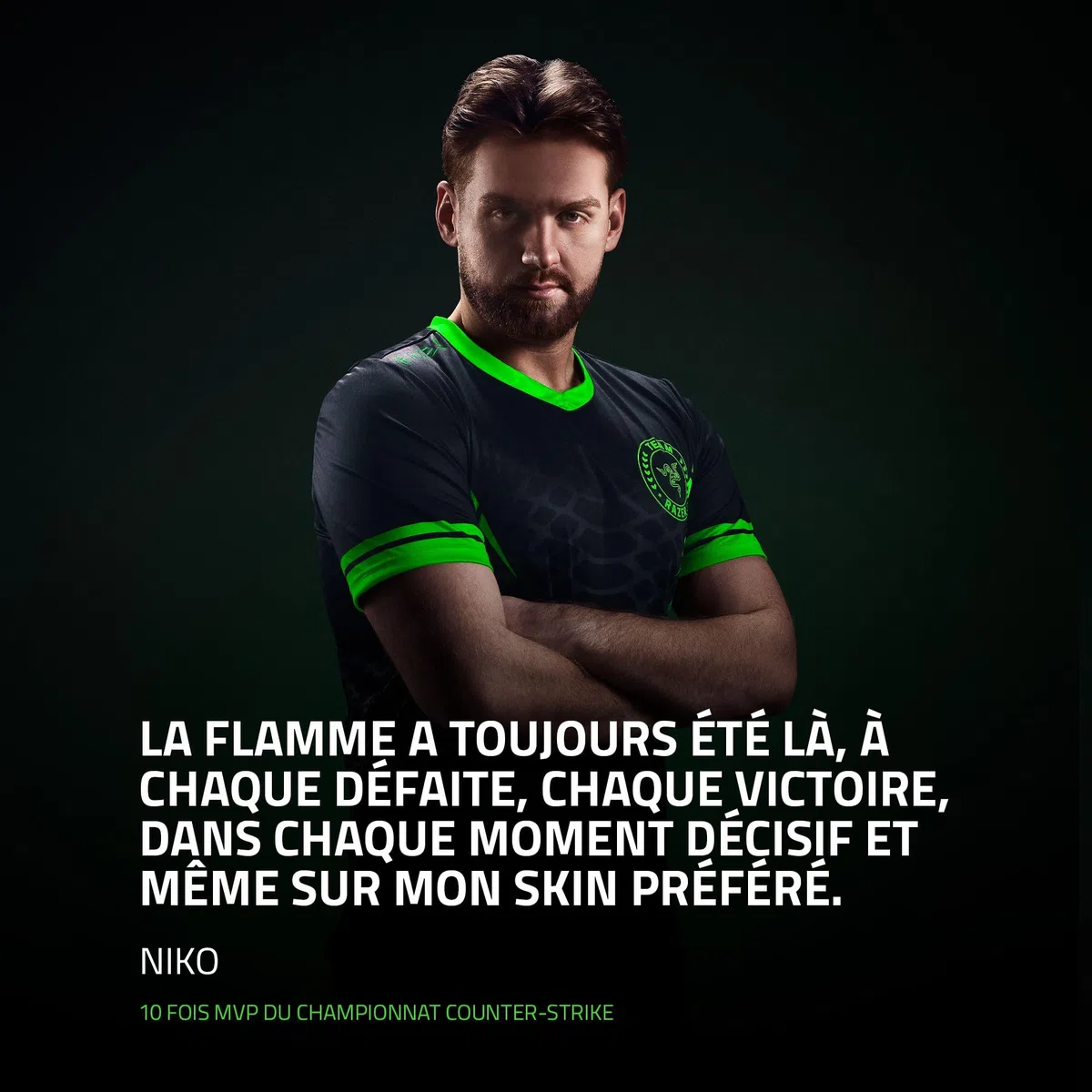Razer DeathAdder V4 Pro NIKO Edition - Souris Esport sans Fil Ergonomique ultralégère - 57 g - 2,4 GHz Hyperspeed - Focus Pro 45K Sensor - 8K Hz Polling - Switches optiques Gen-4 - PC/Mac | NIKO
