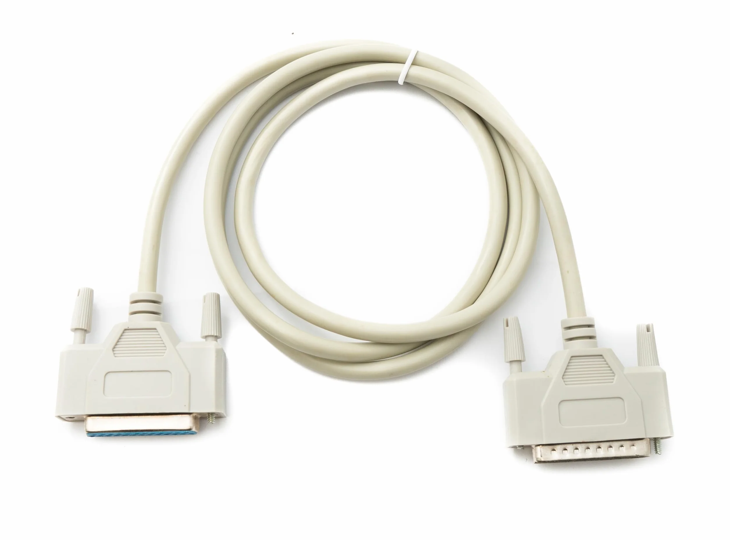 Kabel D-Sub 150 cm 25 pin męski-żeński DB25 RS530 Adaptator Szary