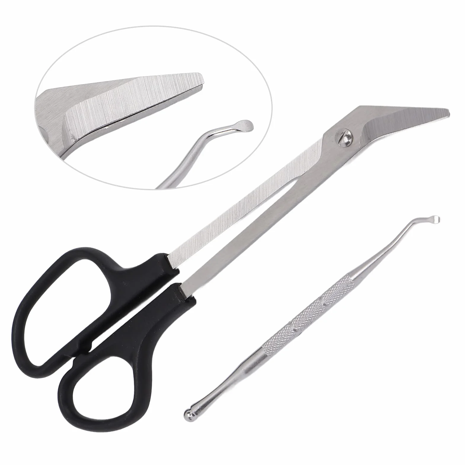 Ciseaux à Ongles à Longue Portée, Coupe-ongles Ergonomique pour Adultes et Personnes Âgées