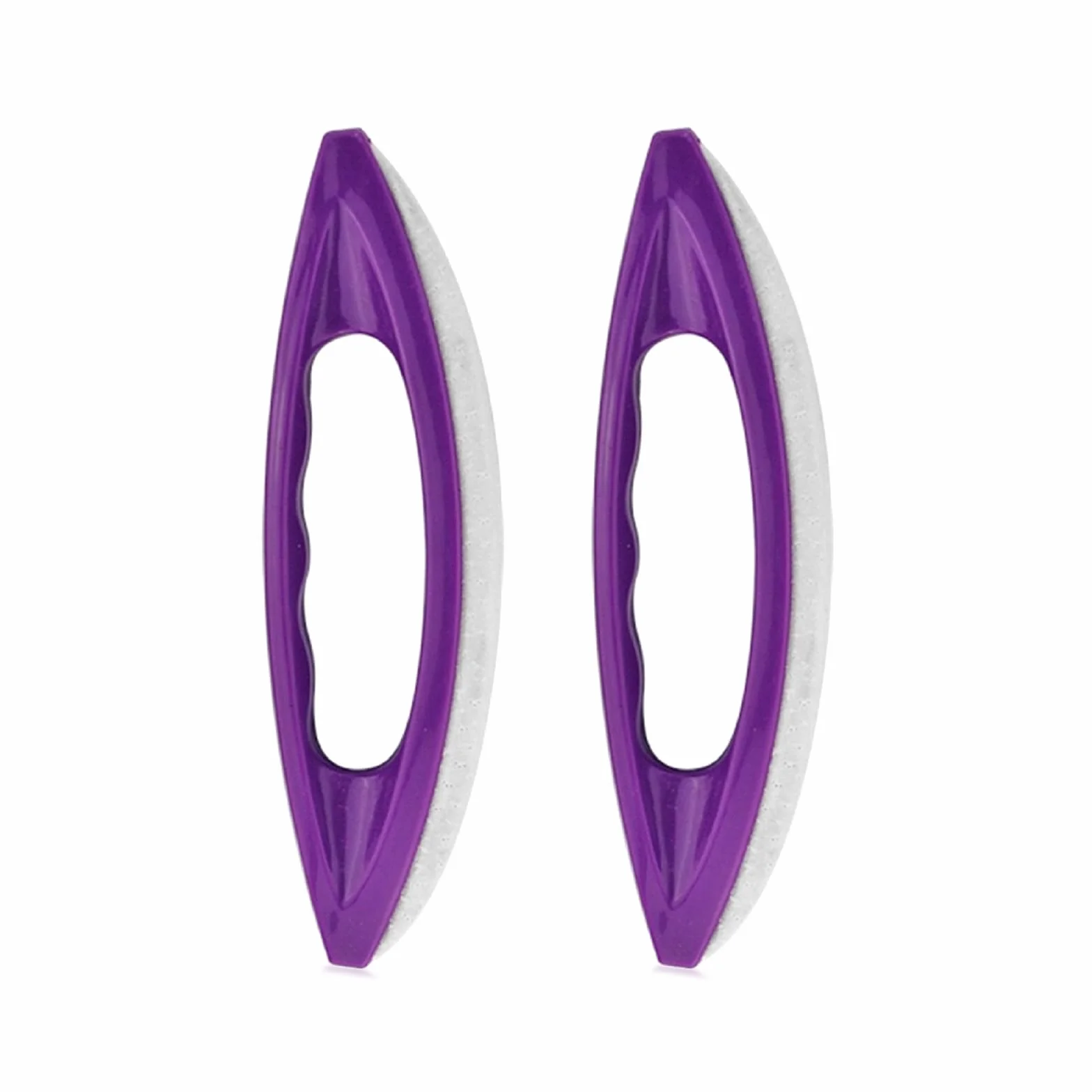 KADS Lot de 2 polissoirs à ongles en chamois pour ongles brillants