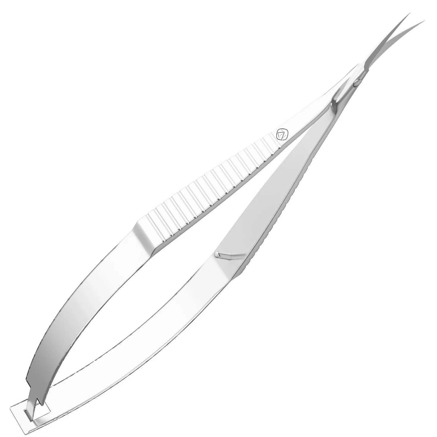 ZIZZON Ciseaux à cuticules Kit de toilettage professionnel pointe fine incurvée