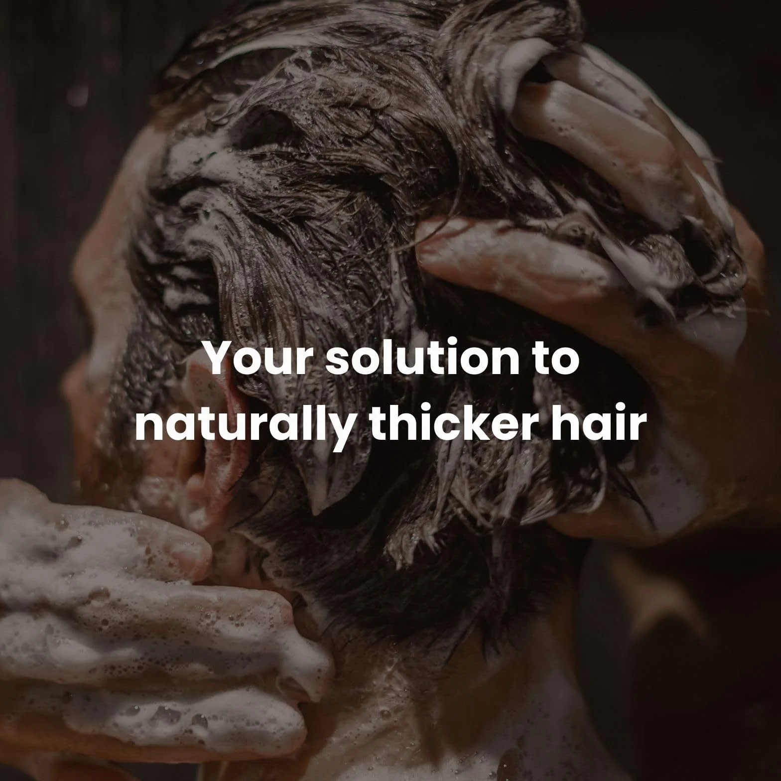 ManCave Shampoing Hommes à la Caféine 500 ml, Soutient la Pousse de Cheveux, Sans Sulfate, Vegan